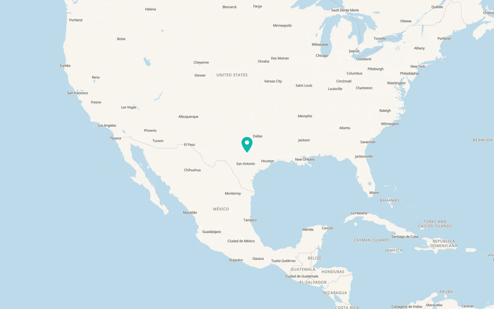 Map of Meadowlakes