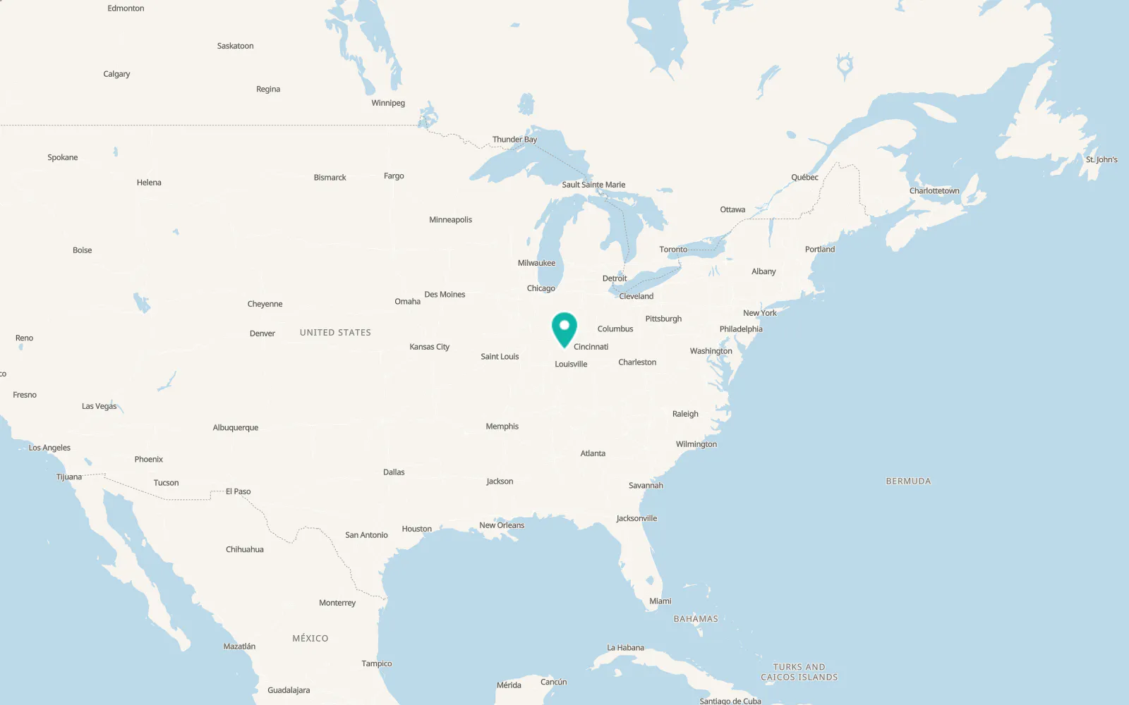Map of Medora