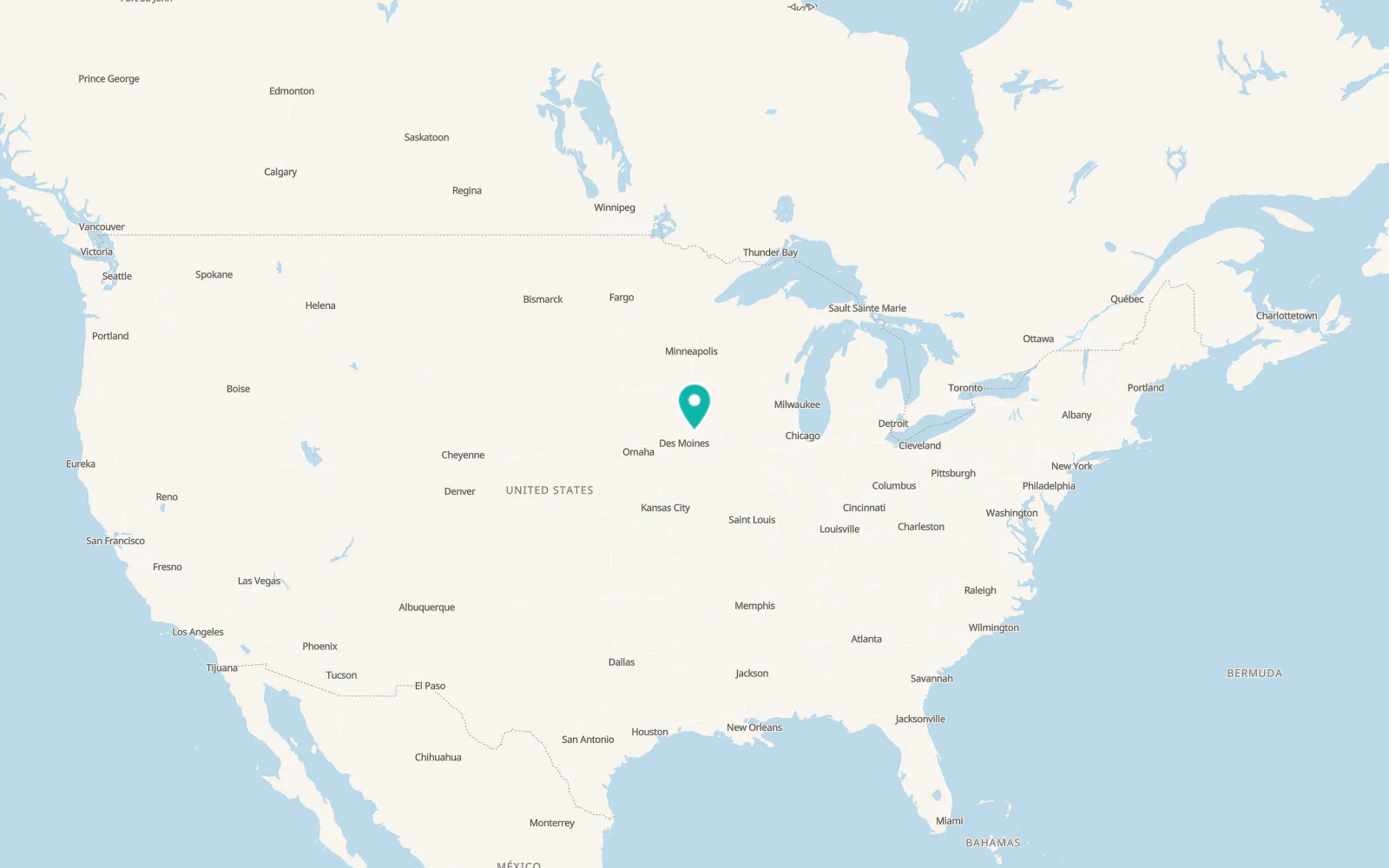 Map of Melbourne