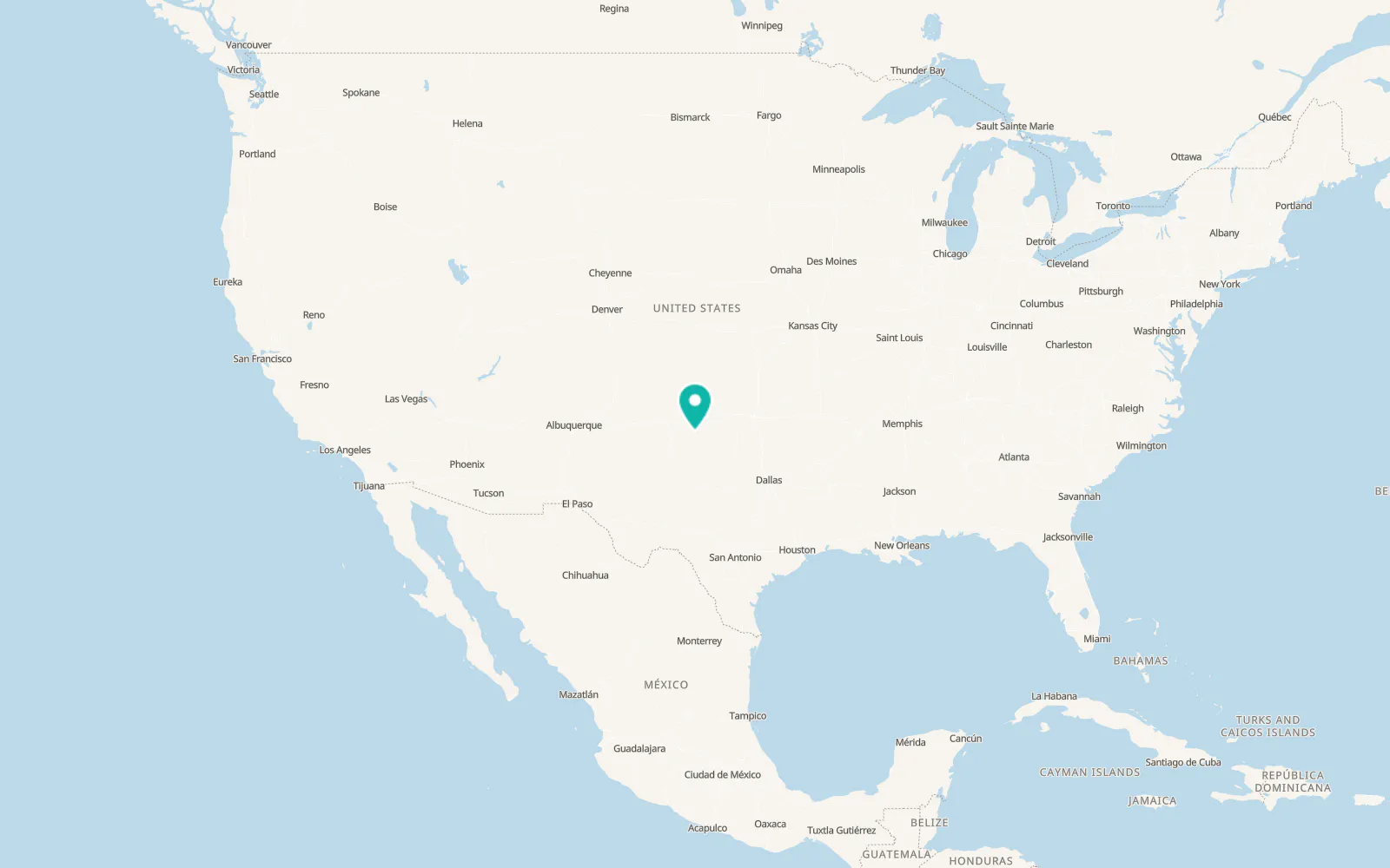 Map of Memphis