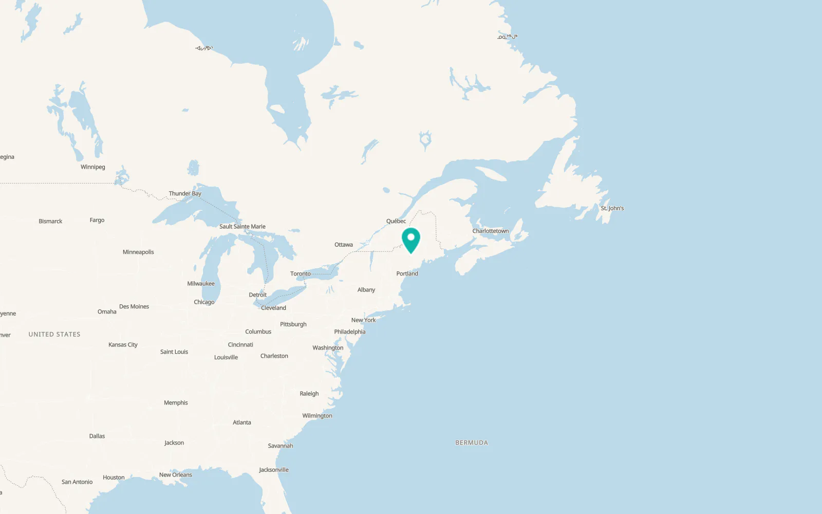 Map of Mercer