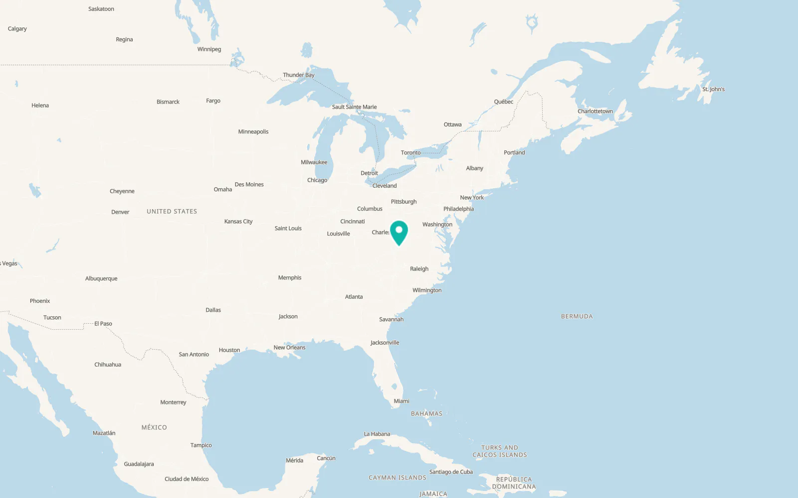 Map of Merrimac