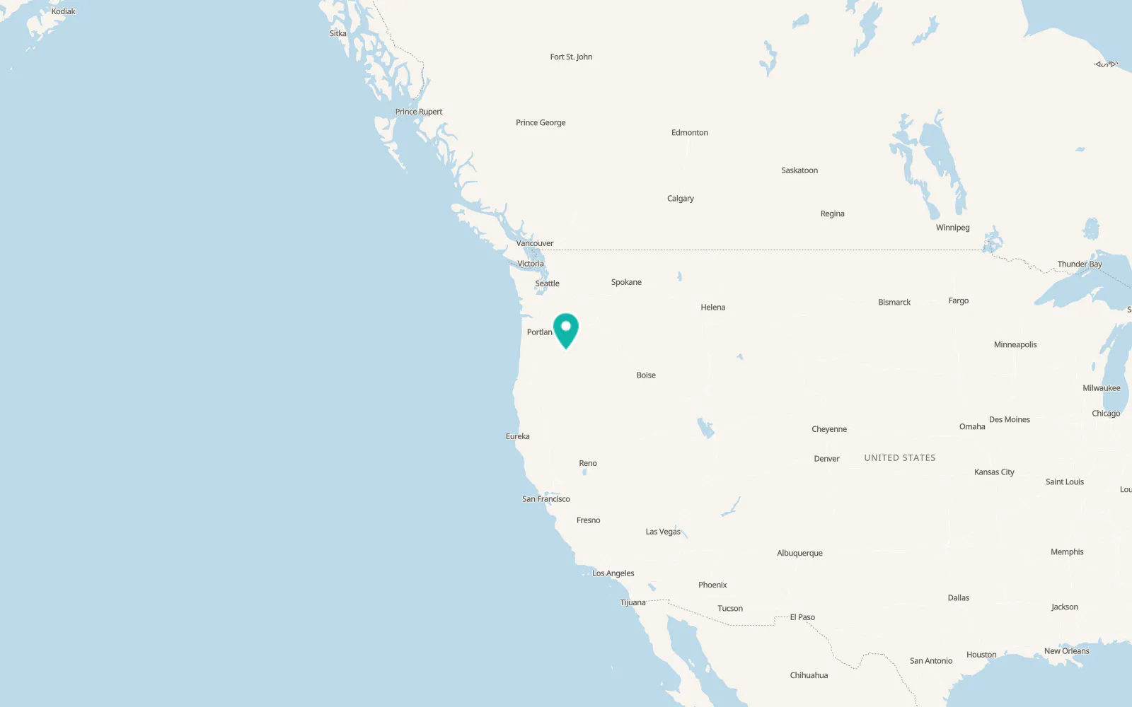 Map of Metolius
