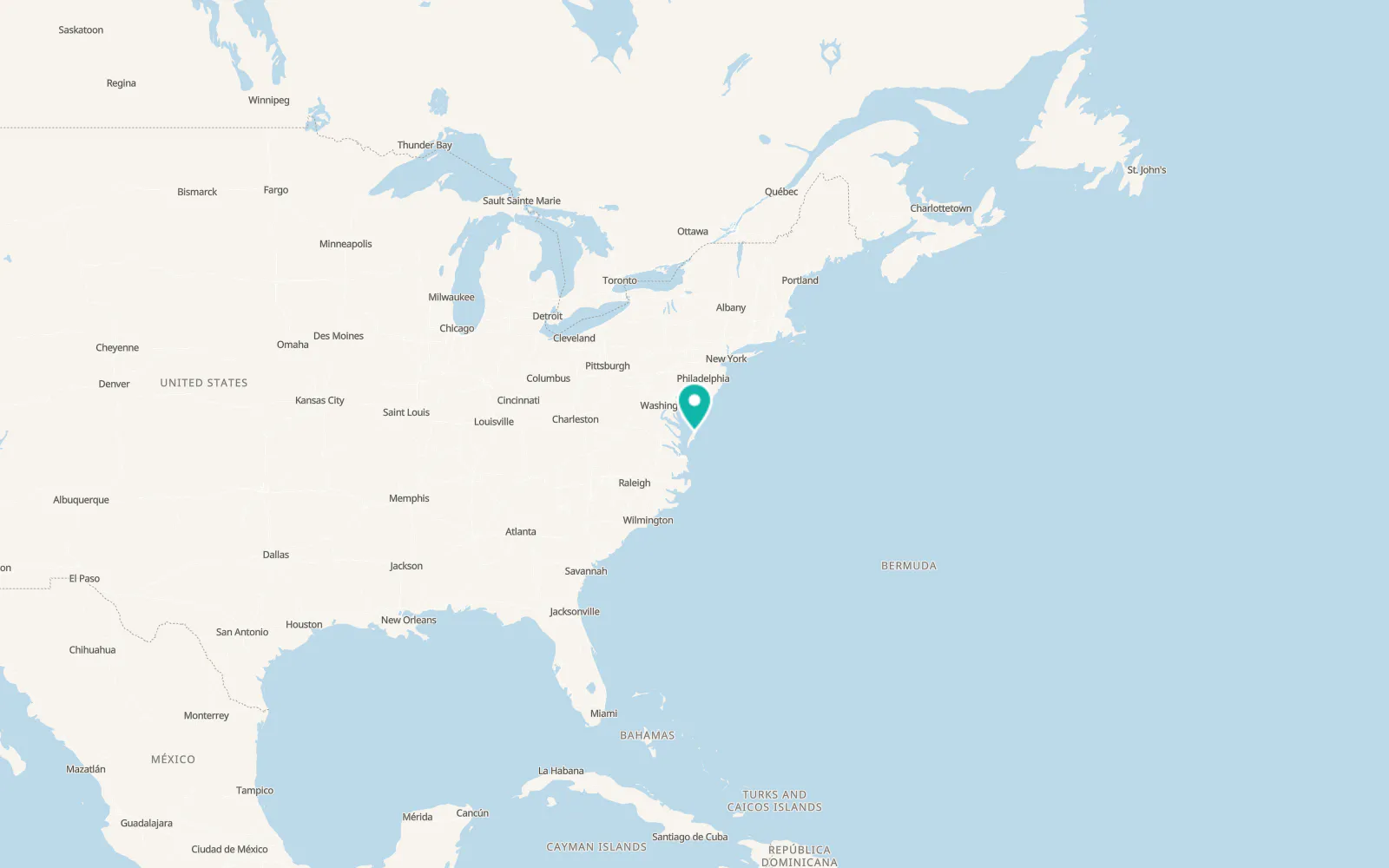 Map of Metompkin