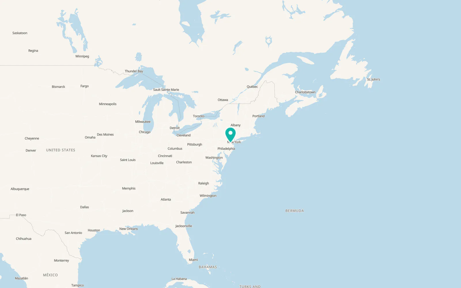 Map of Middlebush