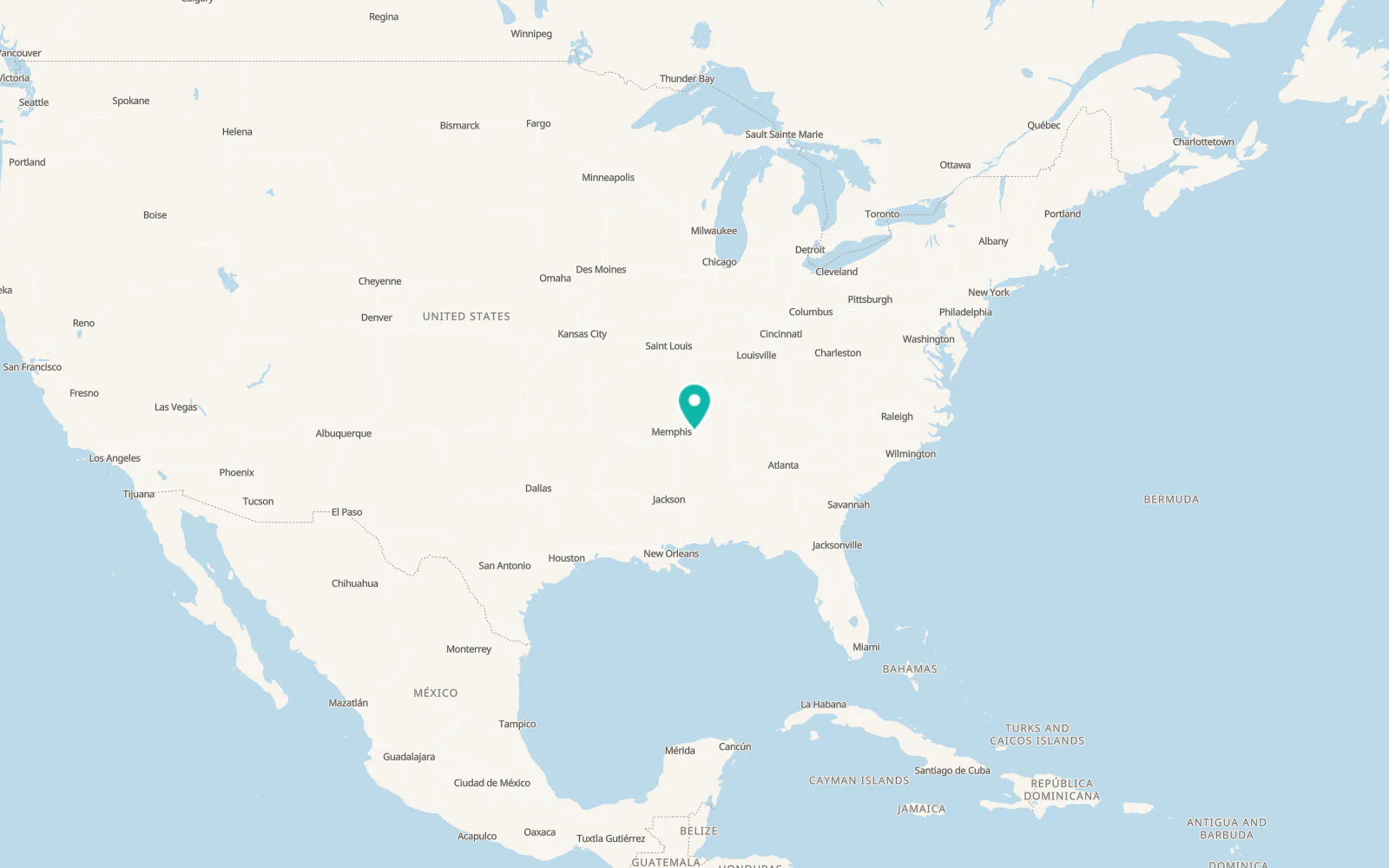 Map of Middleton