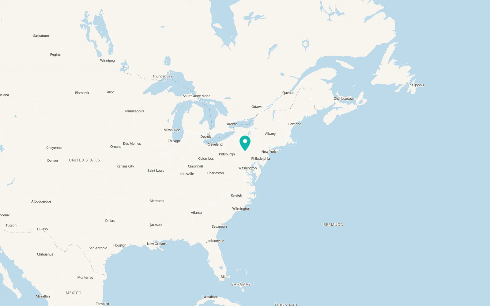 Map of Mifflin