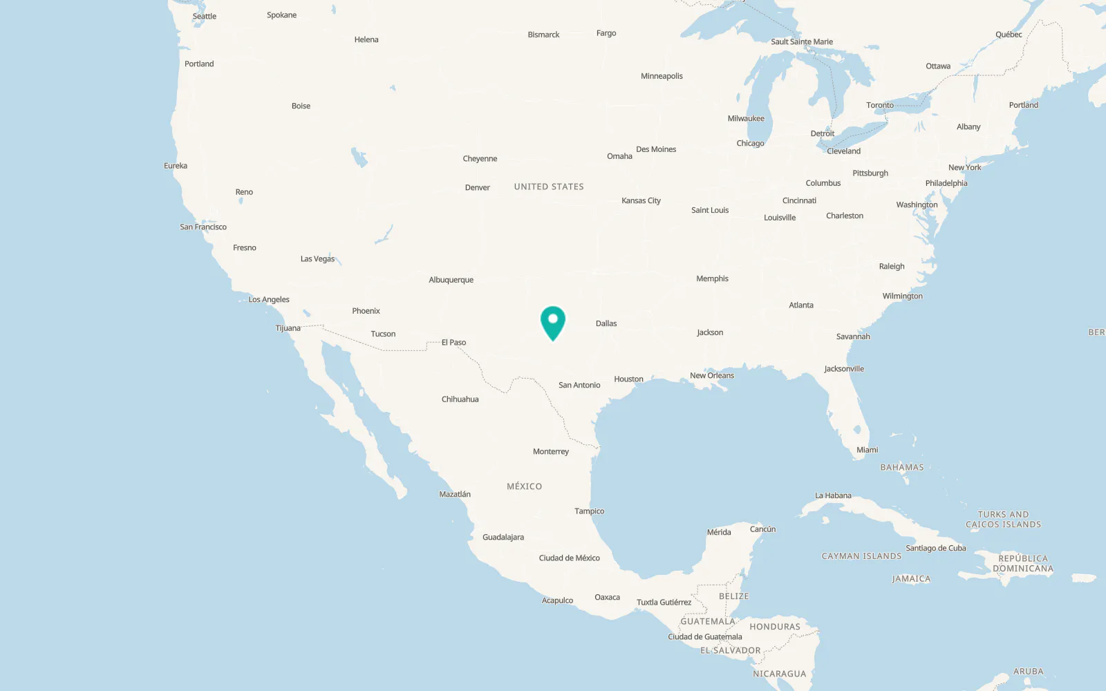 Map of Miles