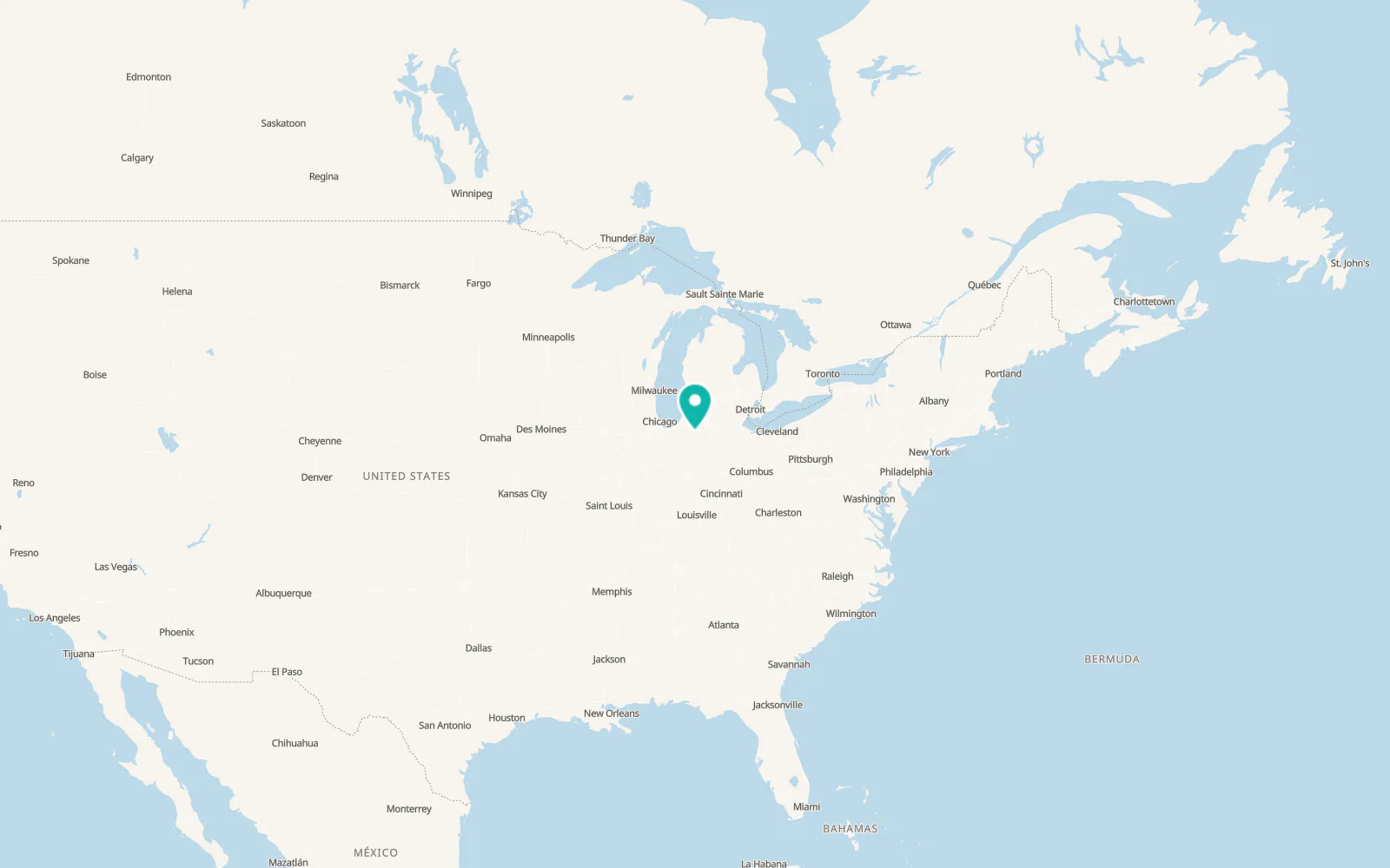 Map of Milford