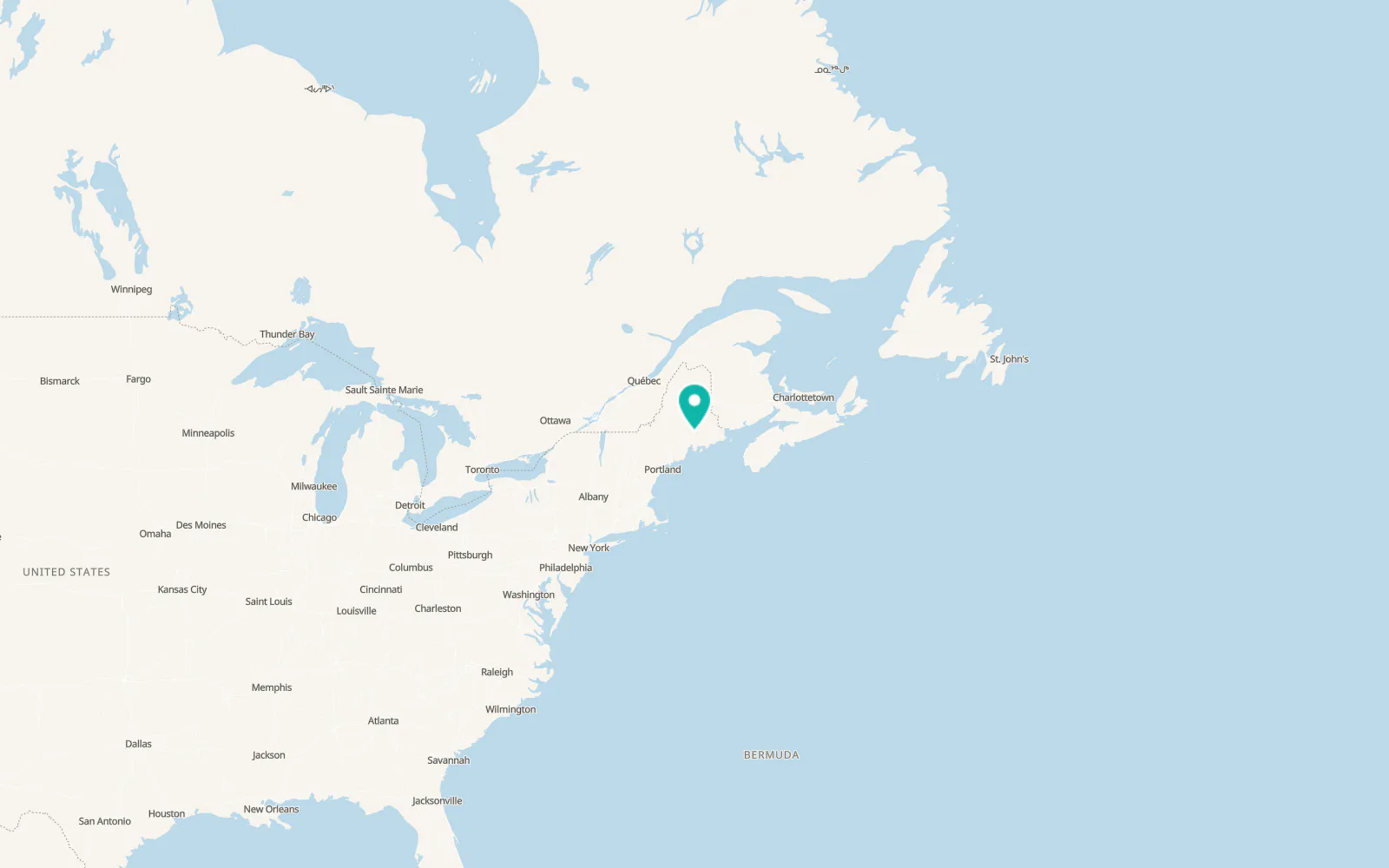 Map of Milford