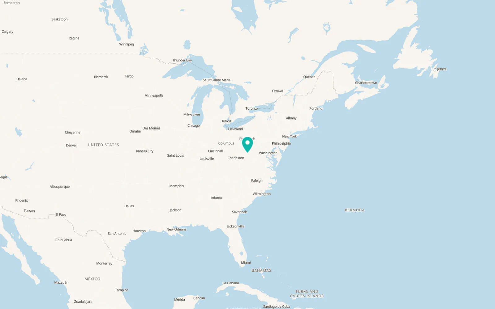 Map of Mill Creek