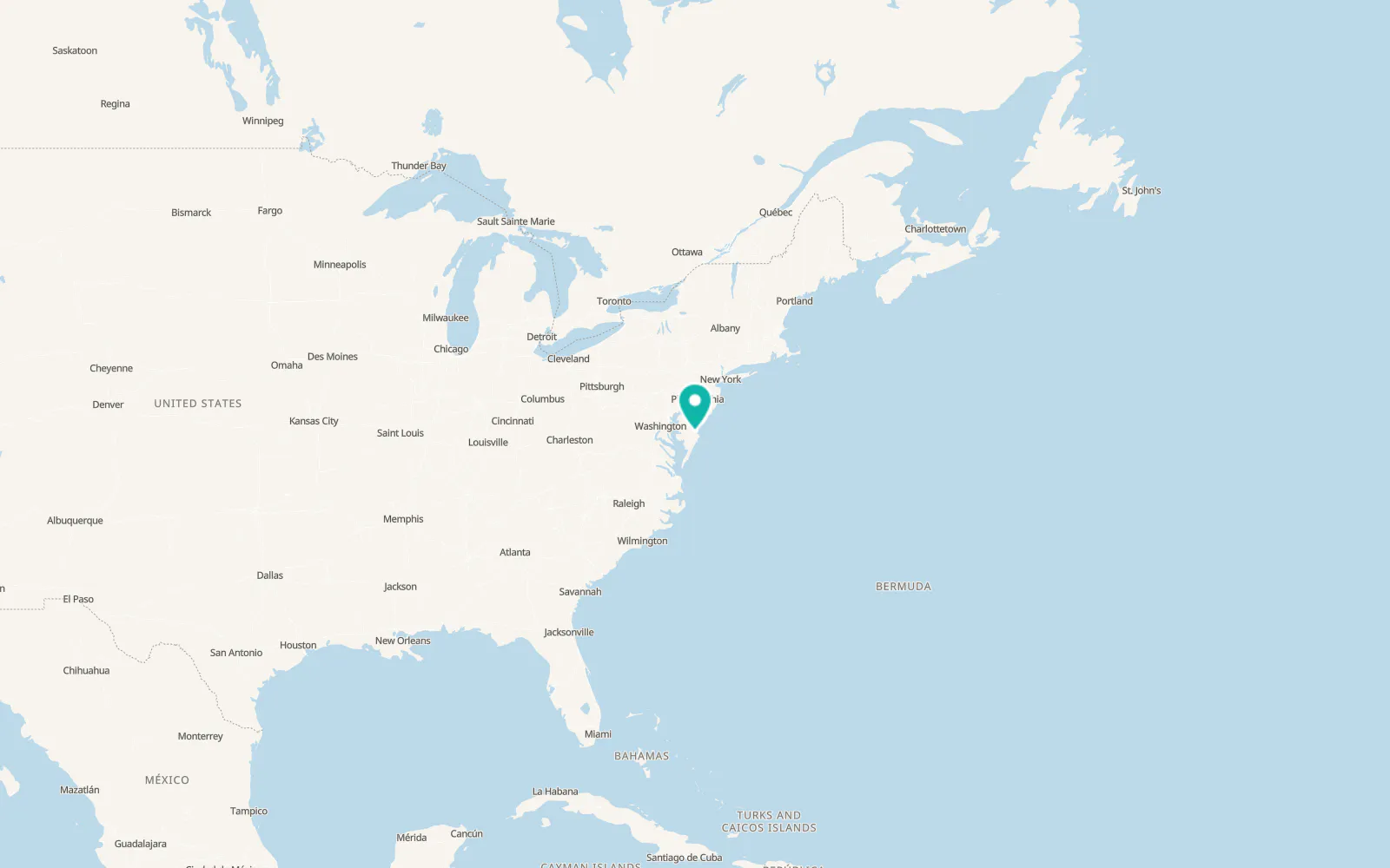 Map of Millsboro