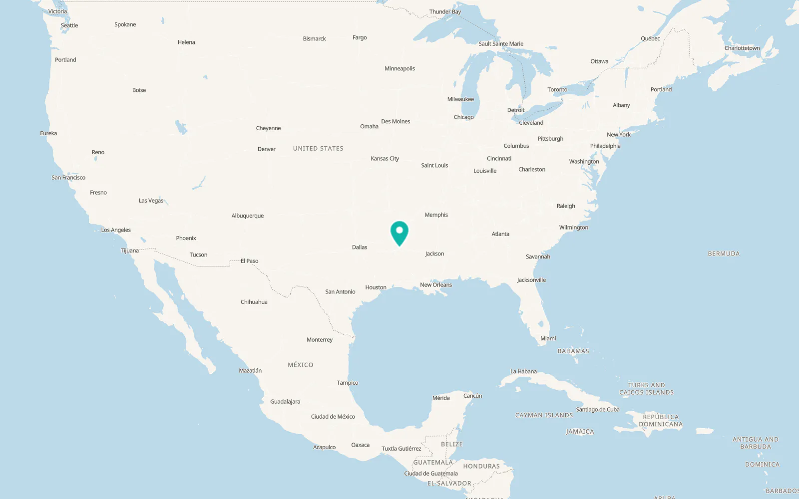Map of Minden