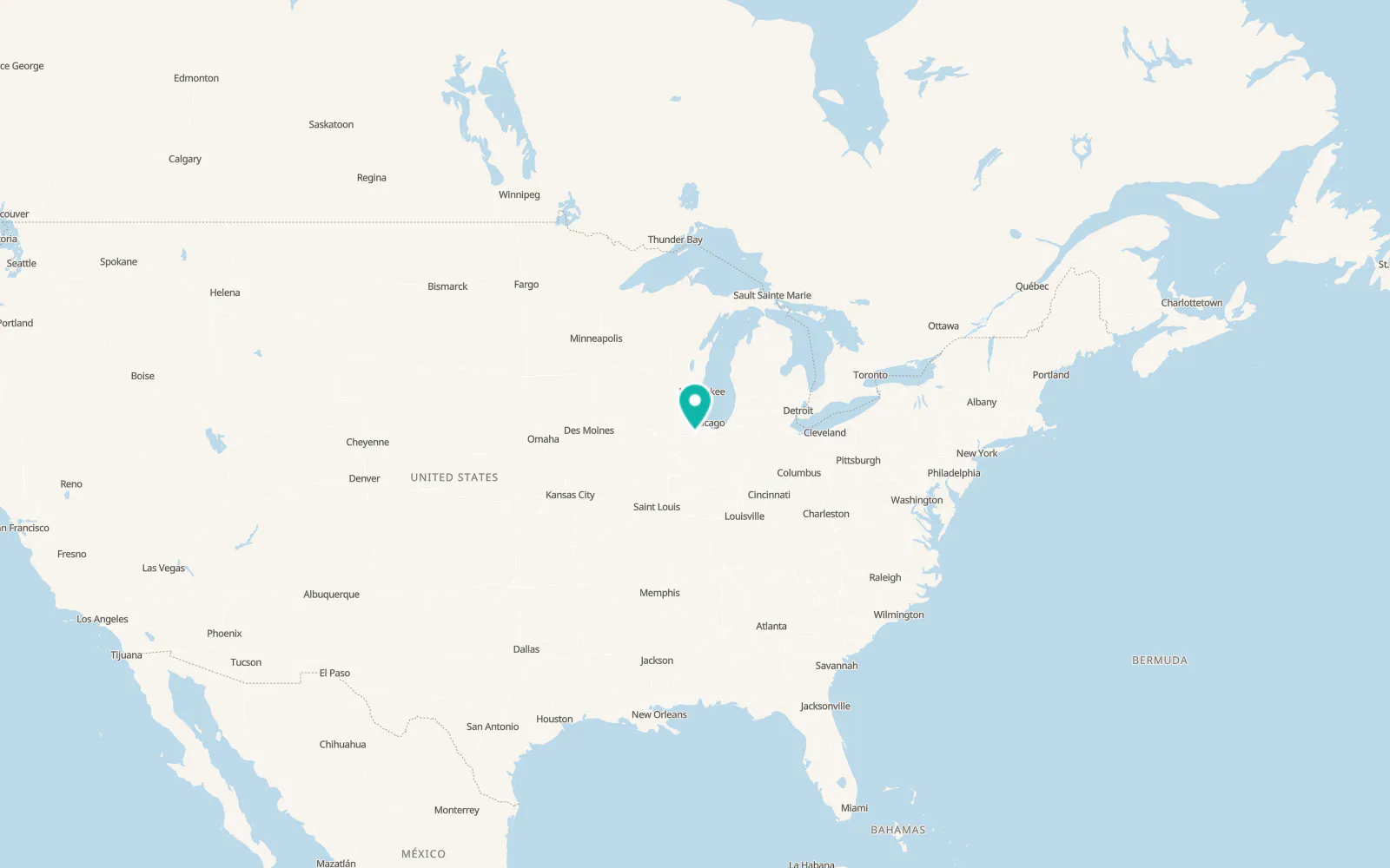 Map of Minooka