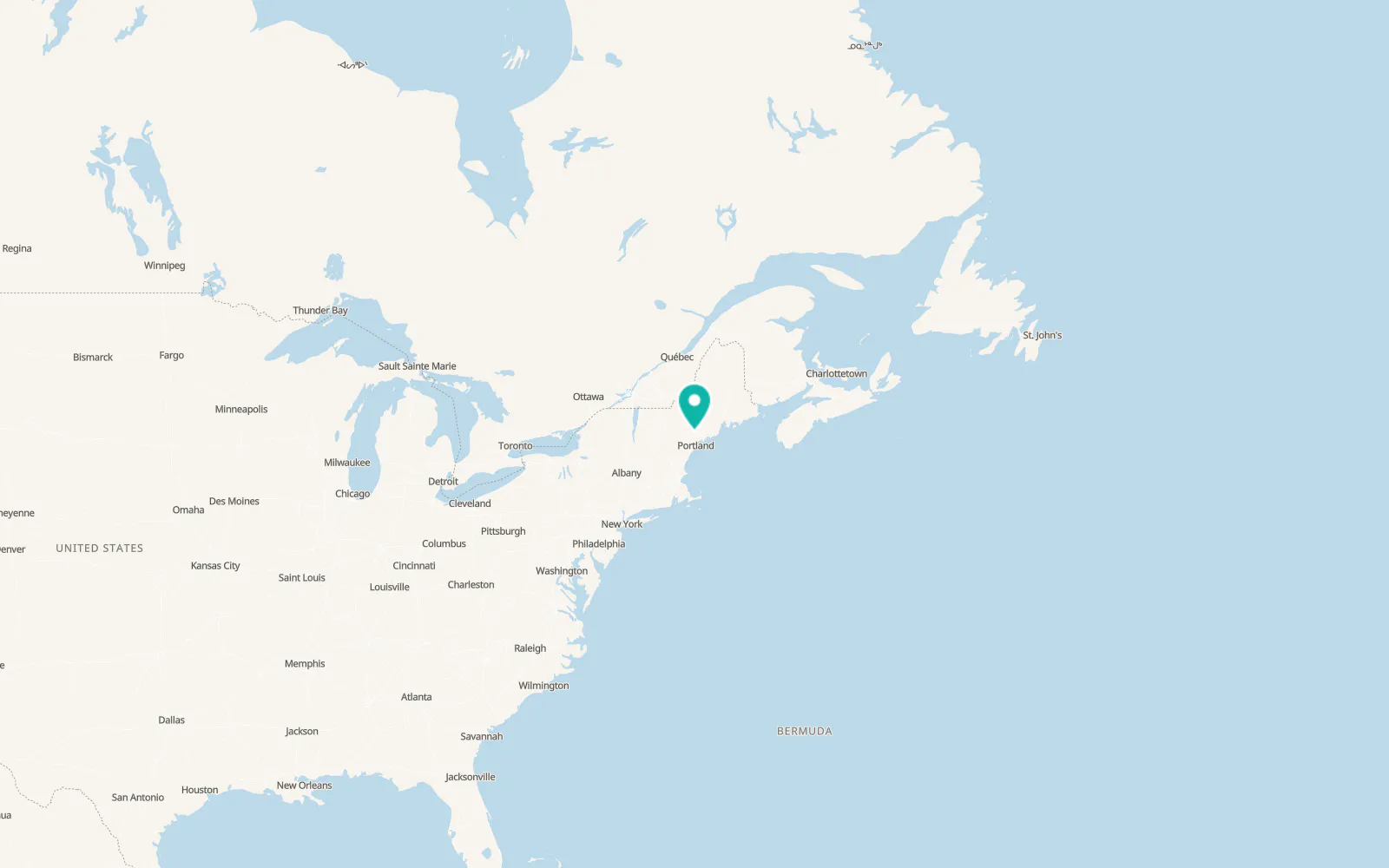 Map of Minot
