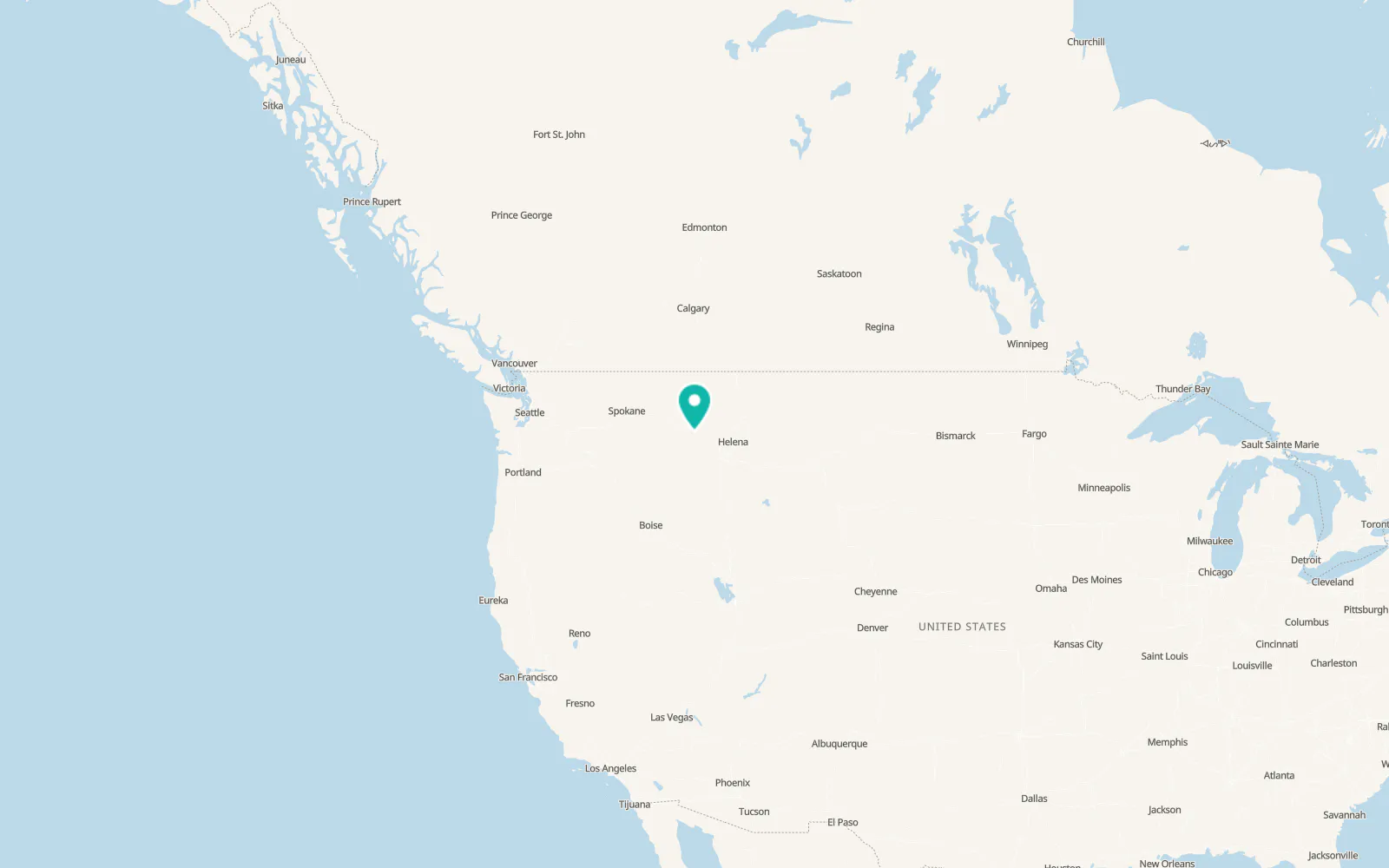 Map of Missoula