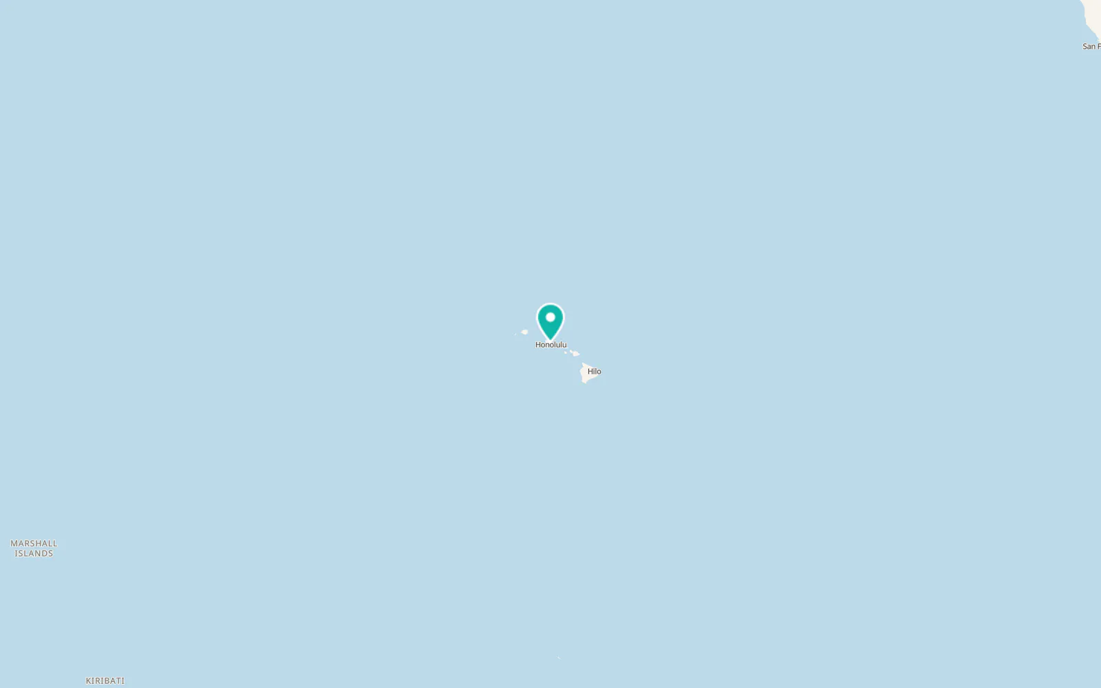 Map of Moanalua Valley