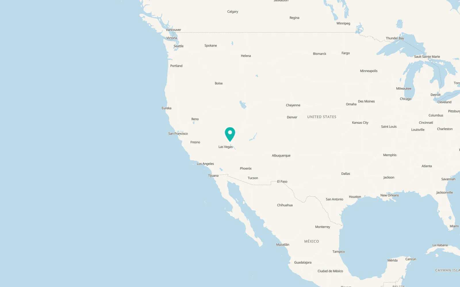 Map of Moapa Valley