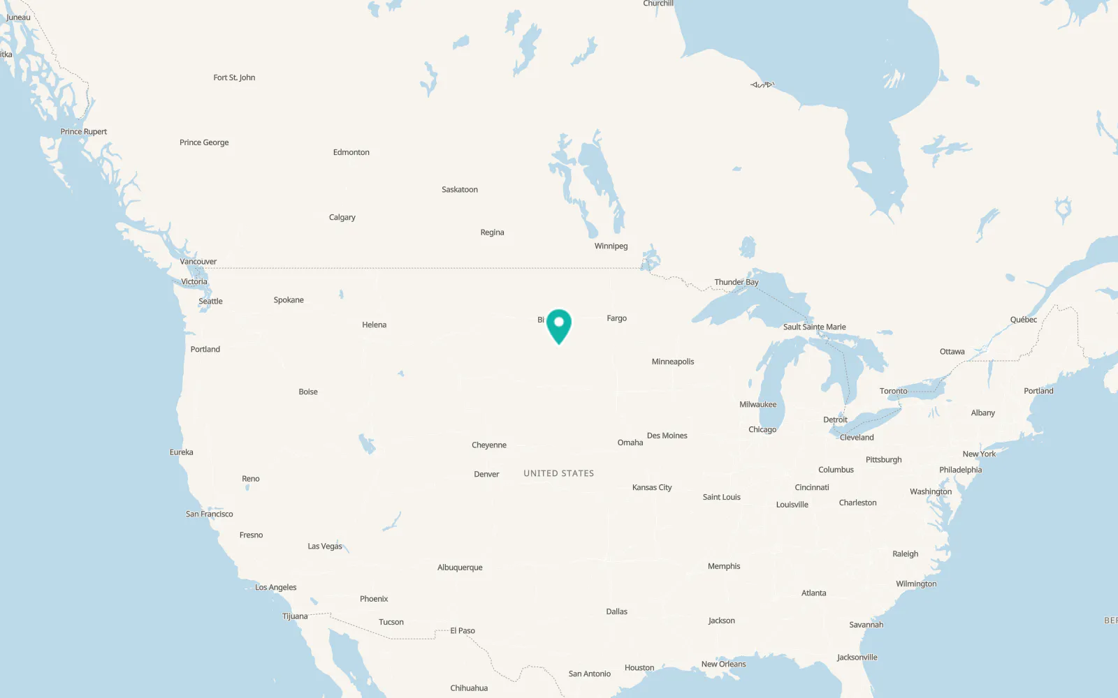 Map of Mobridge
