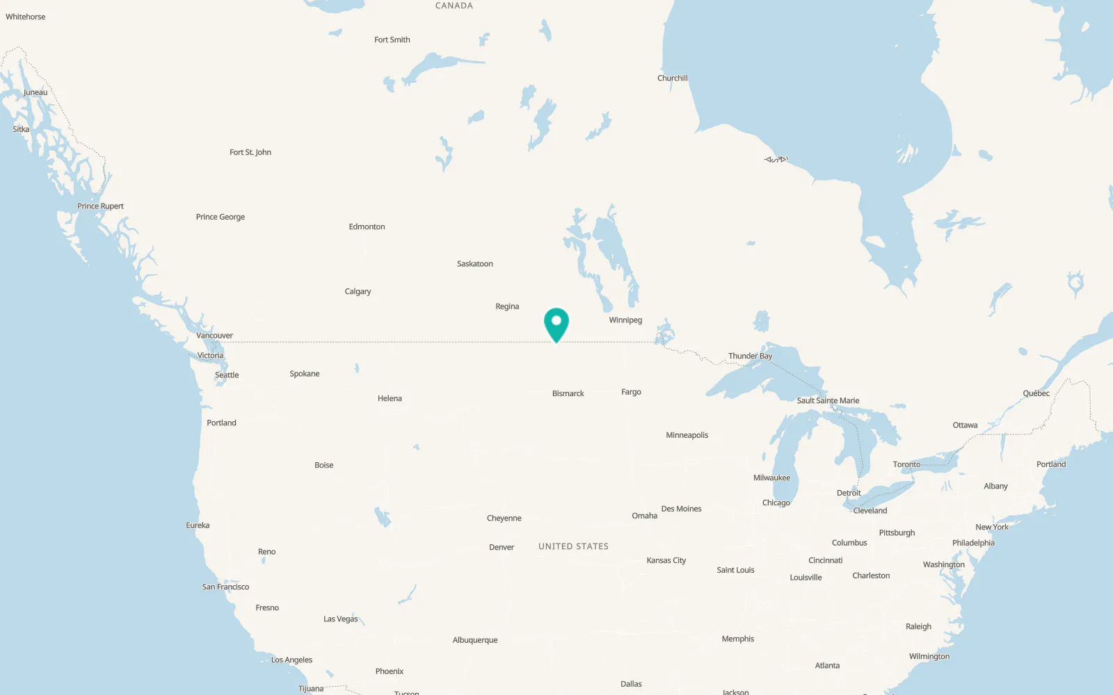 Map of Mohall