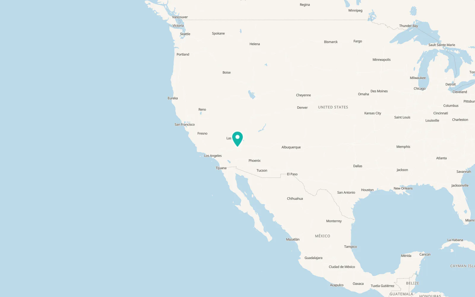 Map of Mohave Valley