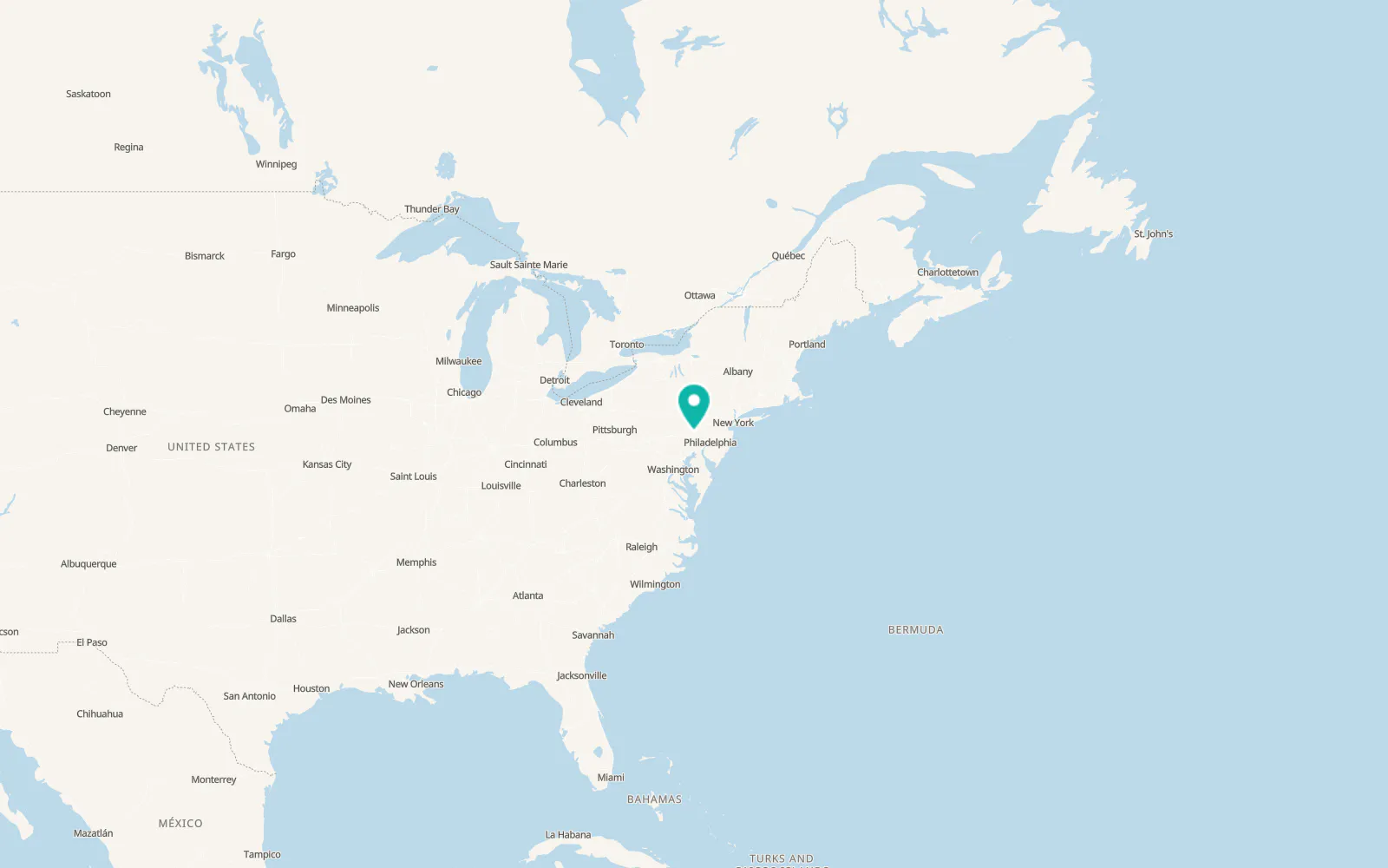 Map of Mohnton