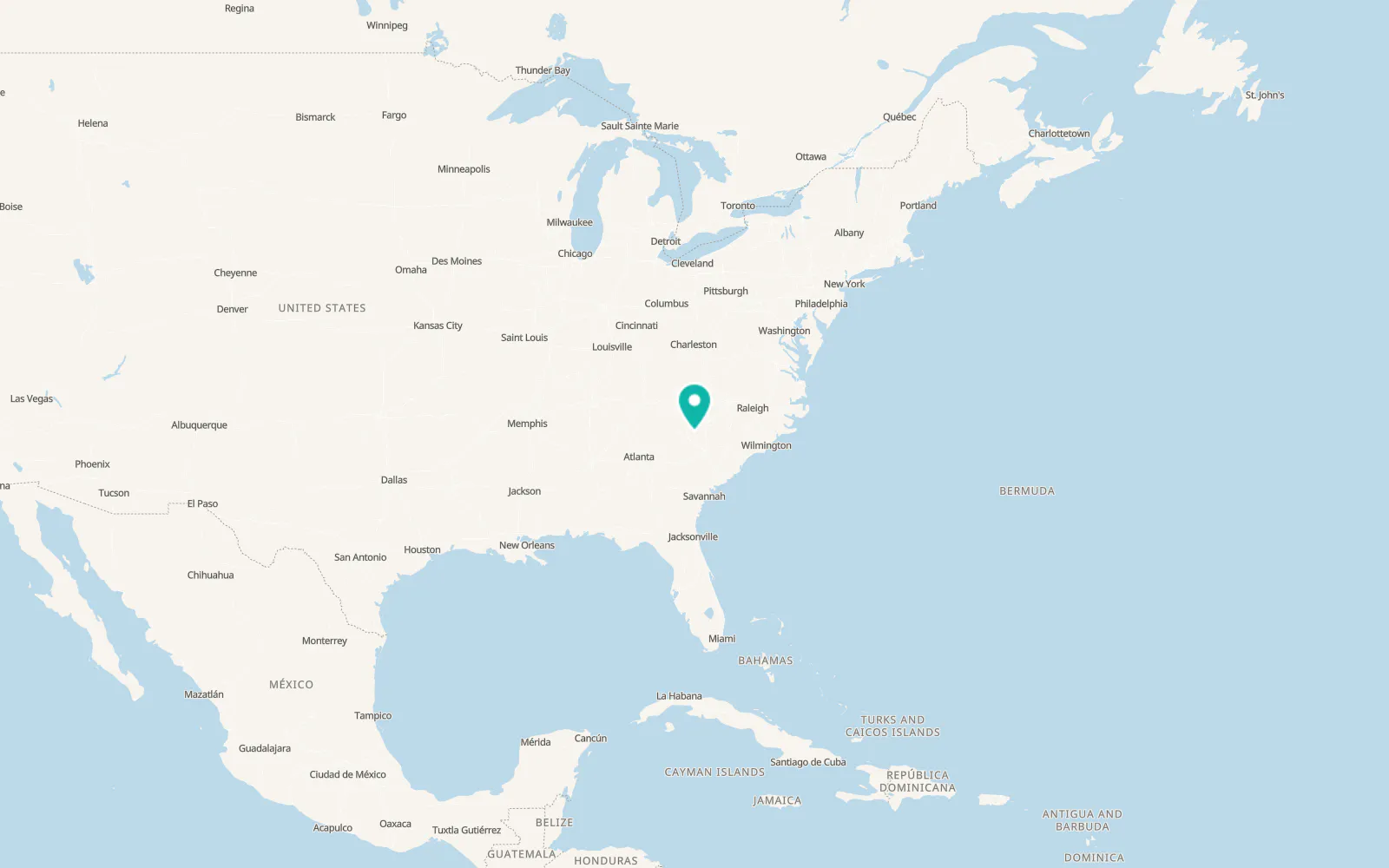Map of Monarch Mill