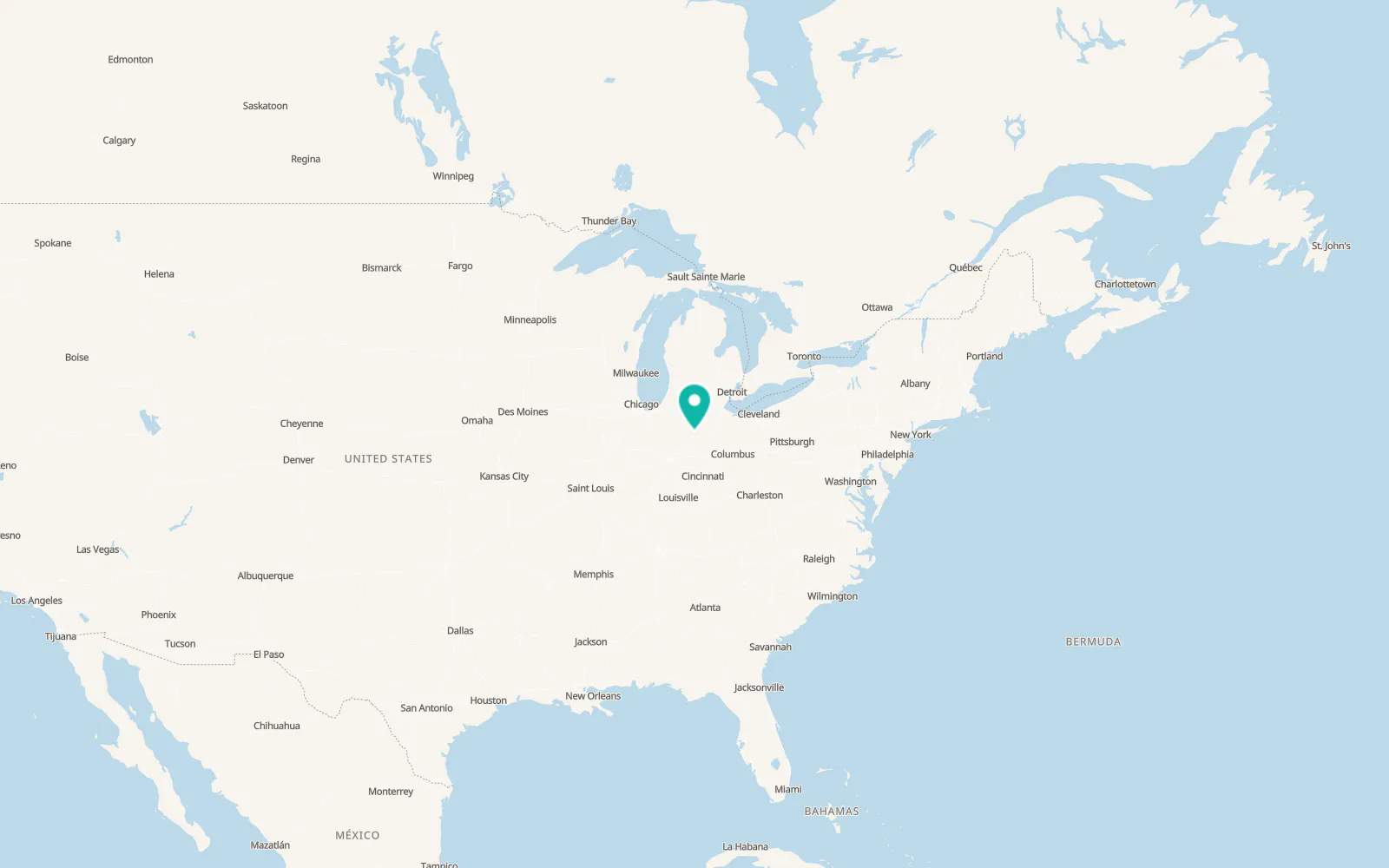 Map of Monroe