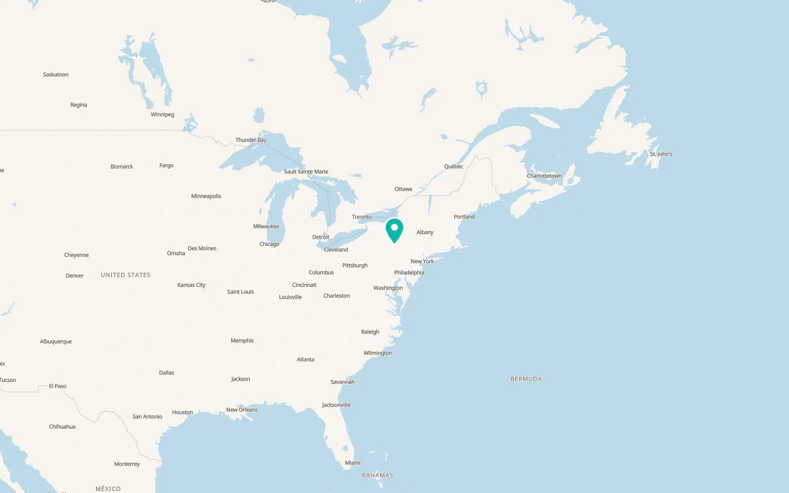 Map of Monroeton