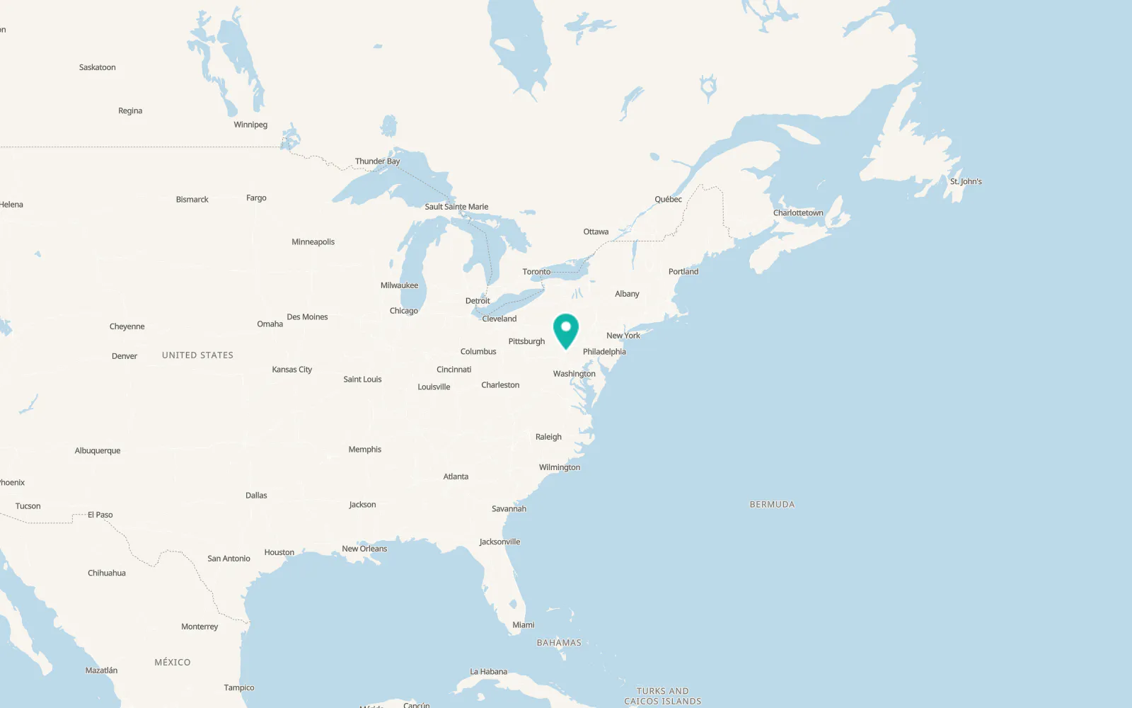 Map of Mont Alto