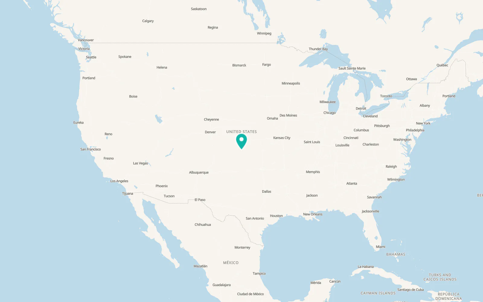 Map of Montezuma