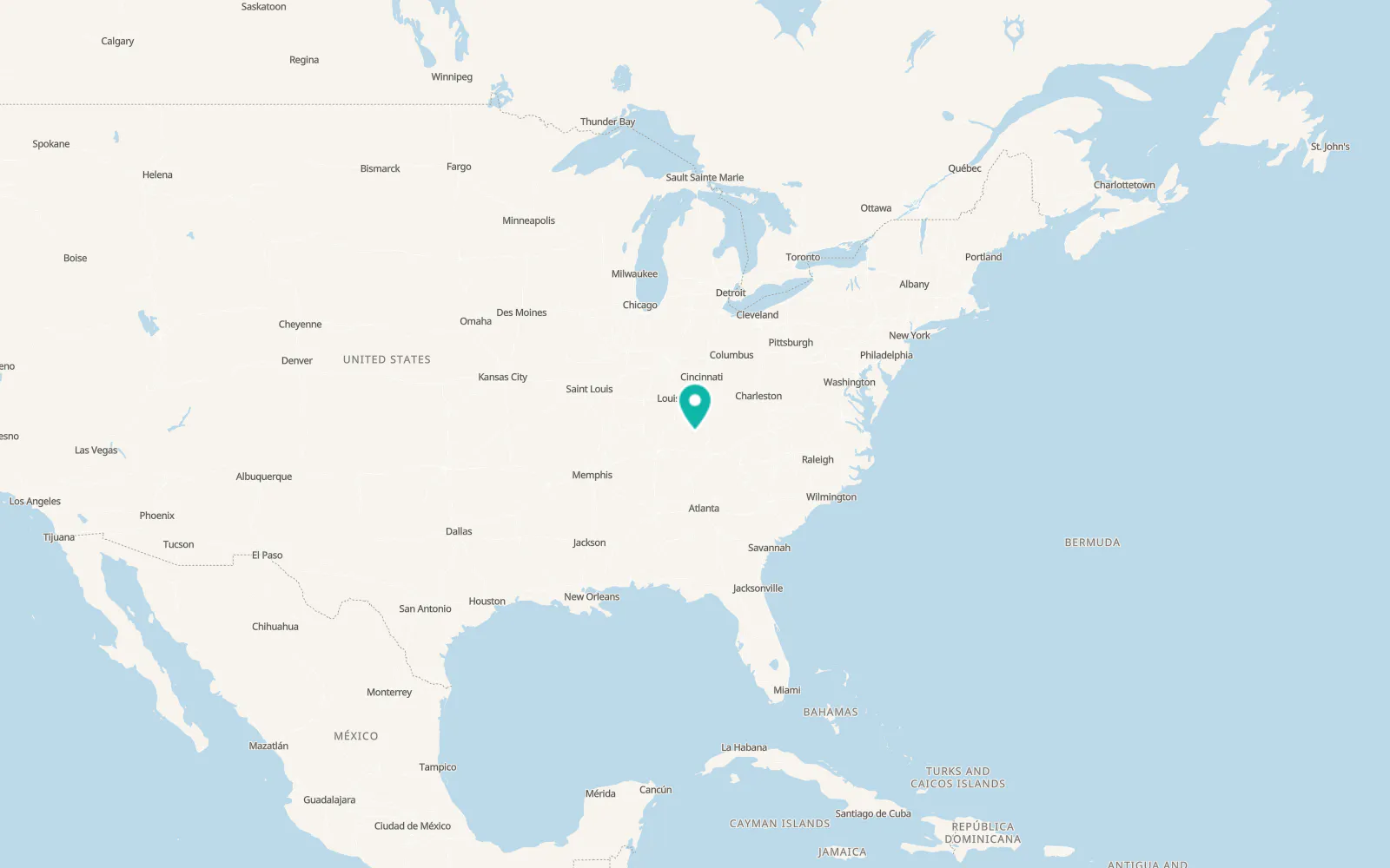 Map of Monticello