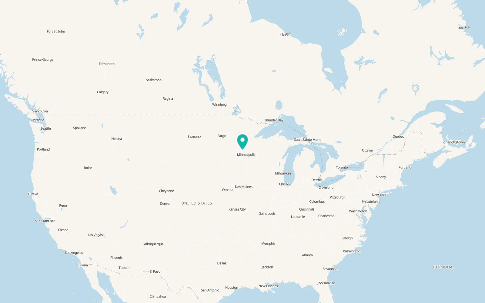 Map of Monticello