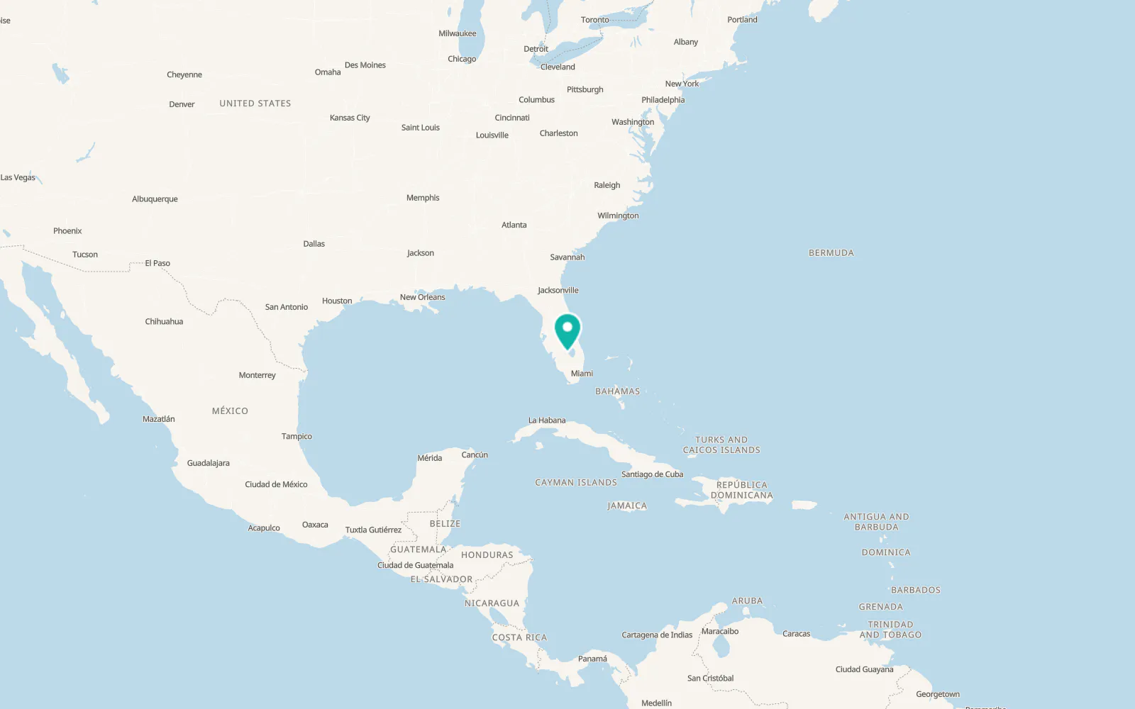 Map of Moore Haven