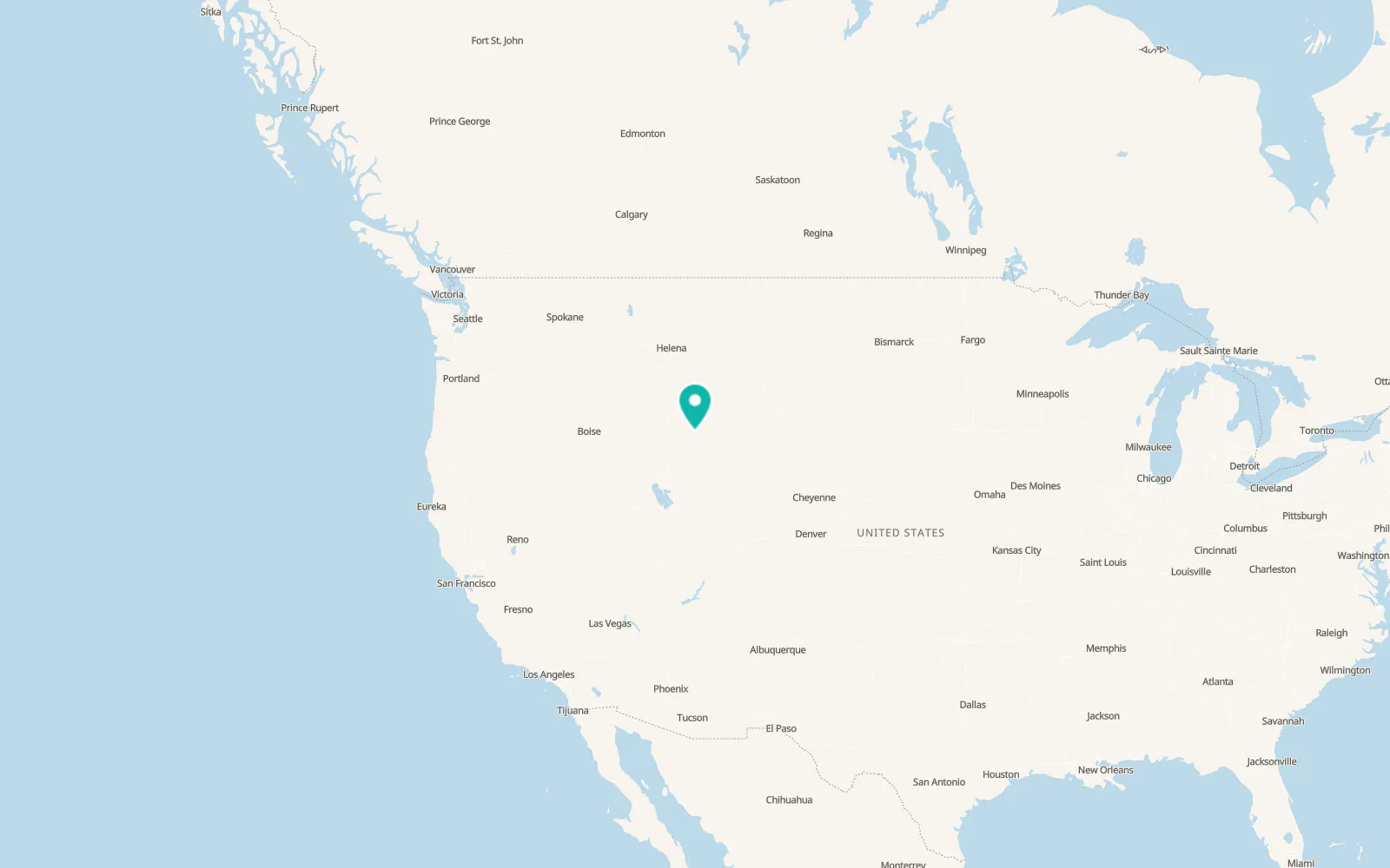 Map of Moose Wilson Road