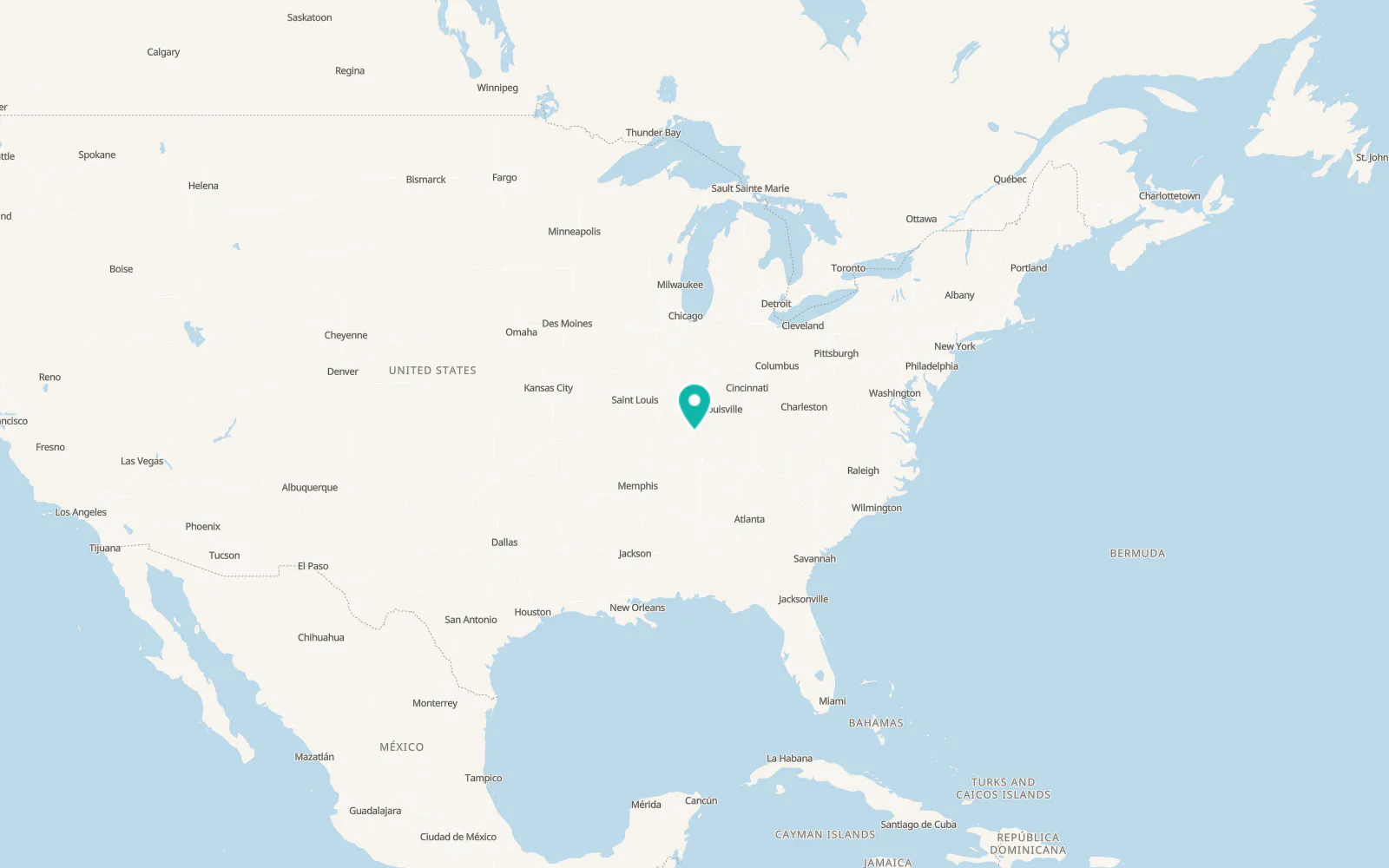 Map of Morehead