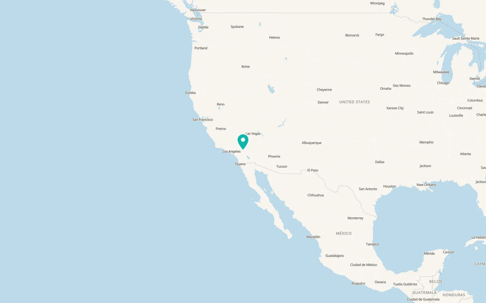 Map of Morongo Valley