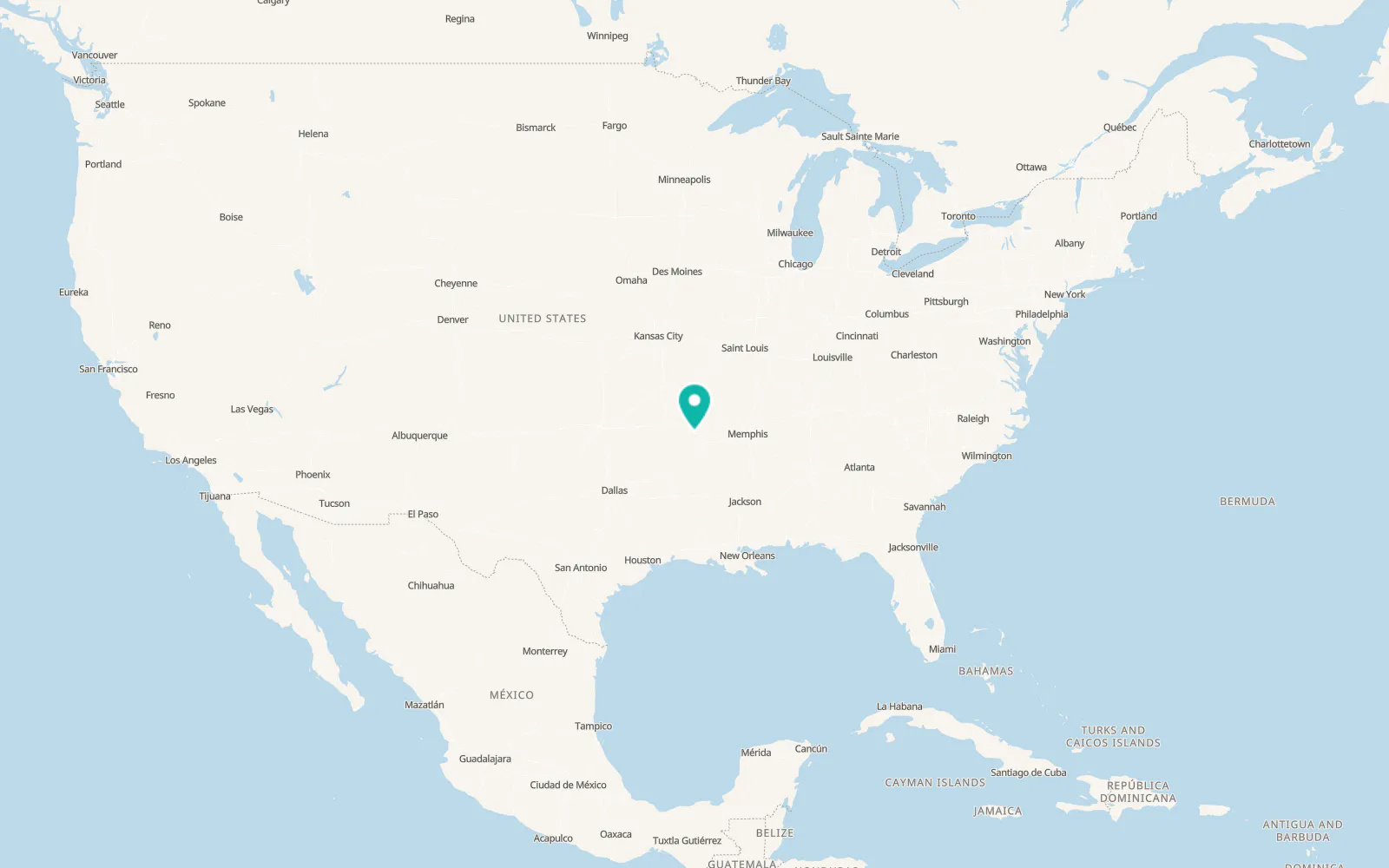 Map of Morrilton