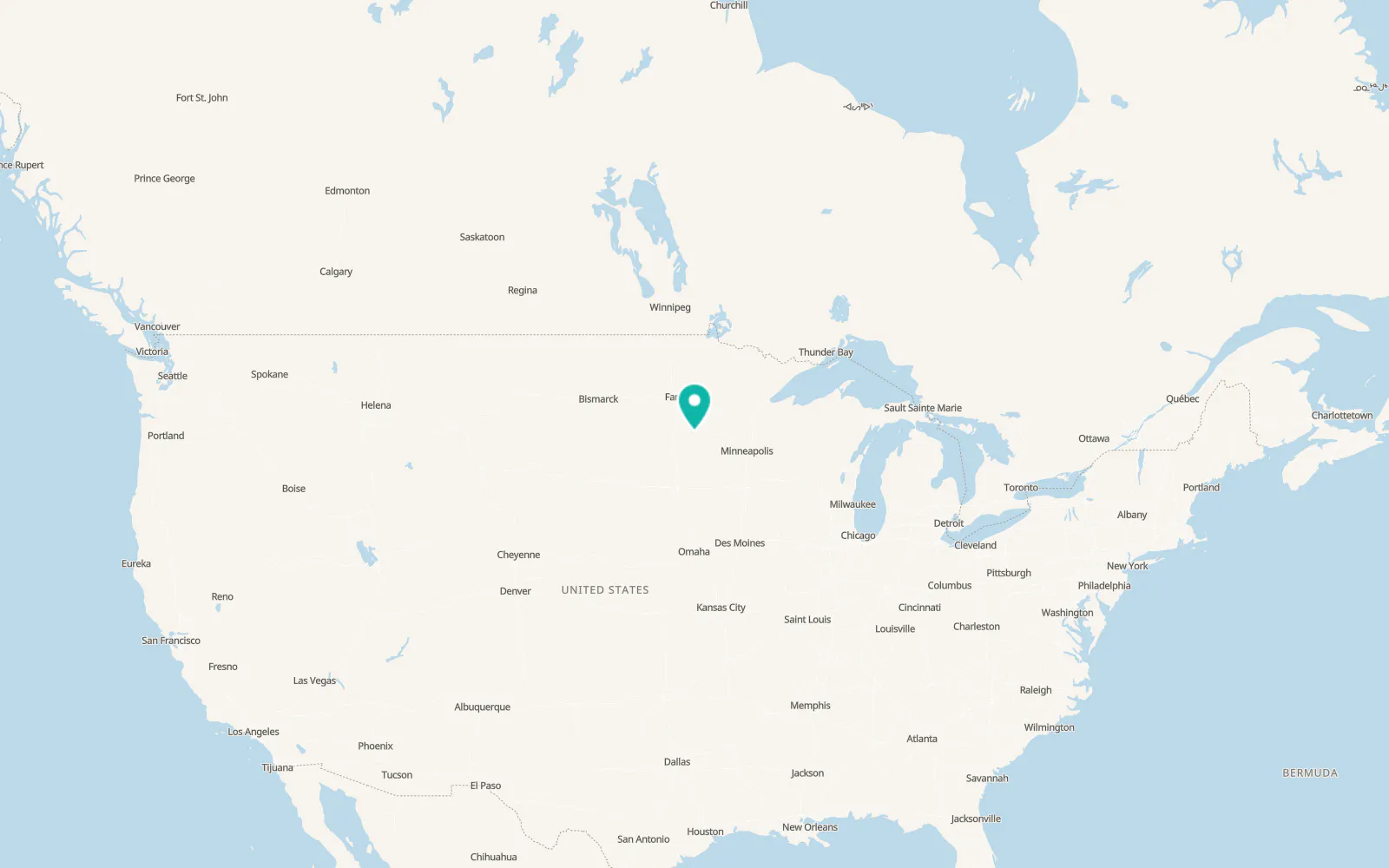 Map of Morris