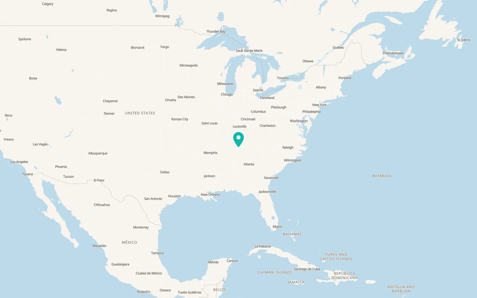 Map of Morrison