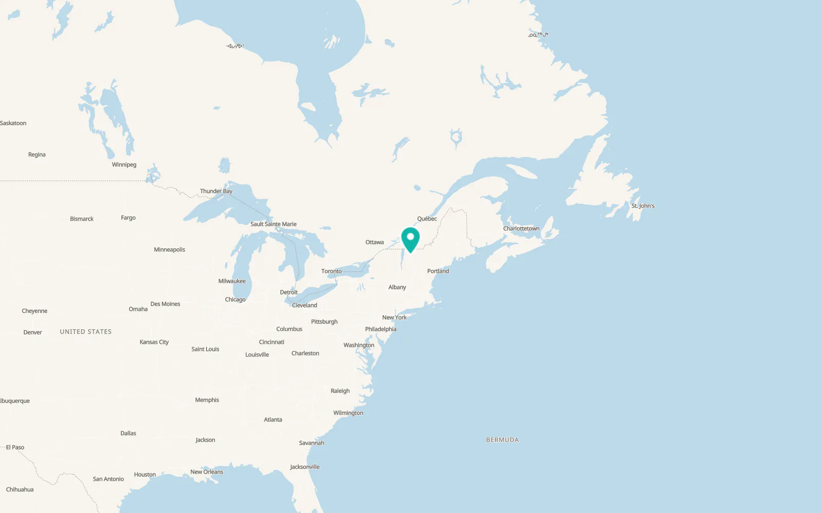 Map of Morristown