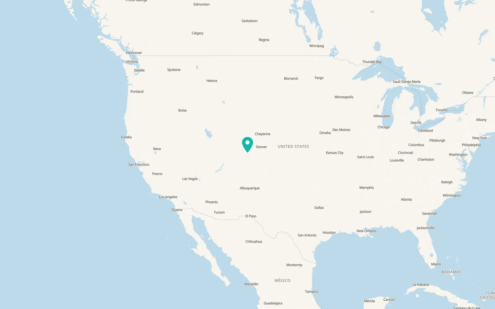 Map of Mount Crested Butte