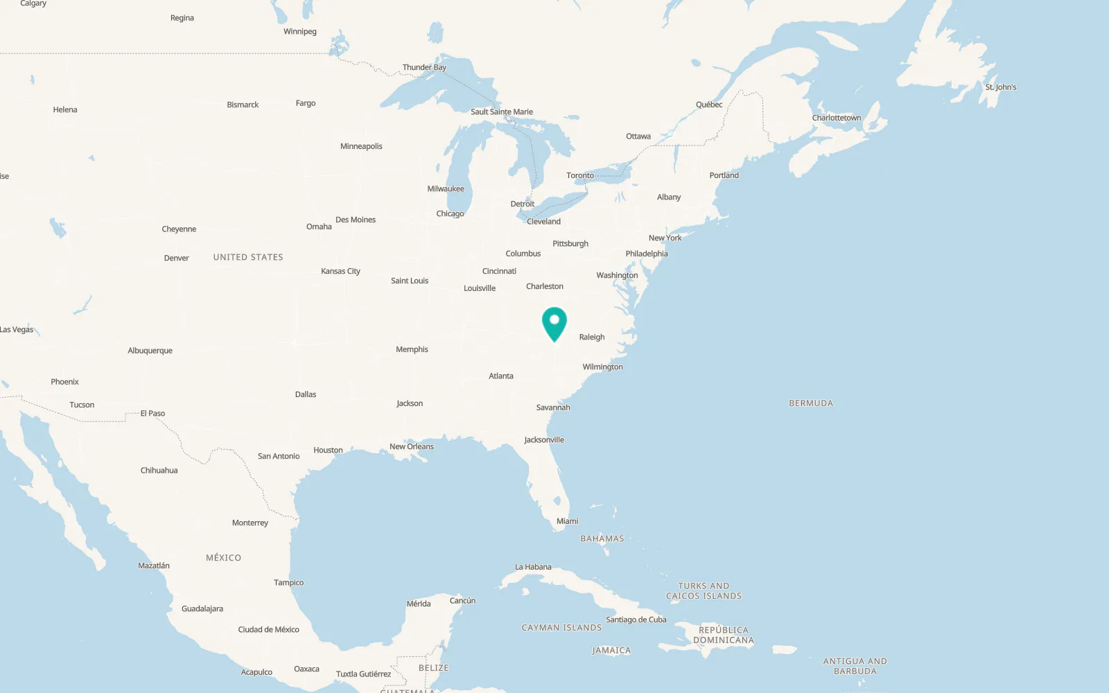 Map of Mount Holly