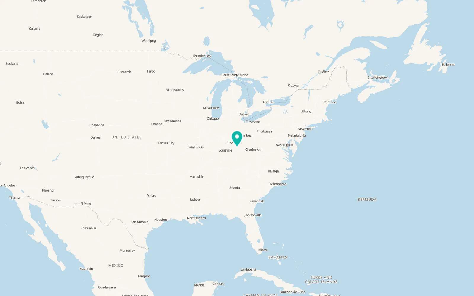 Map of Mount Olivet