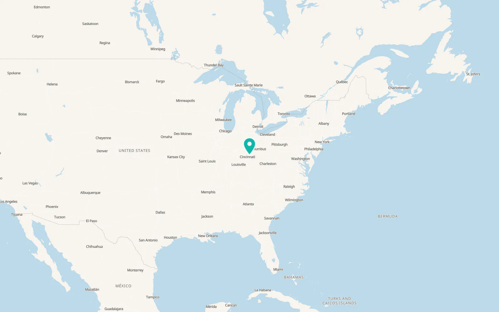 Map of Mount Repose