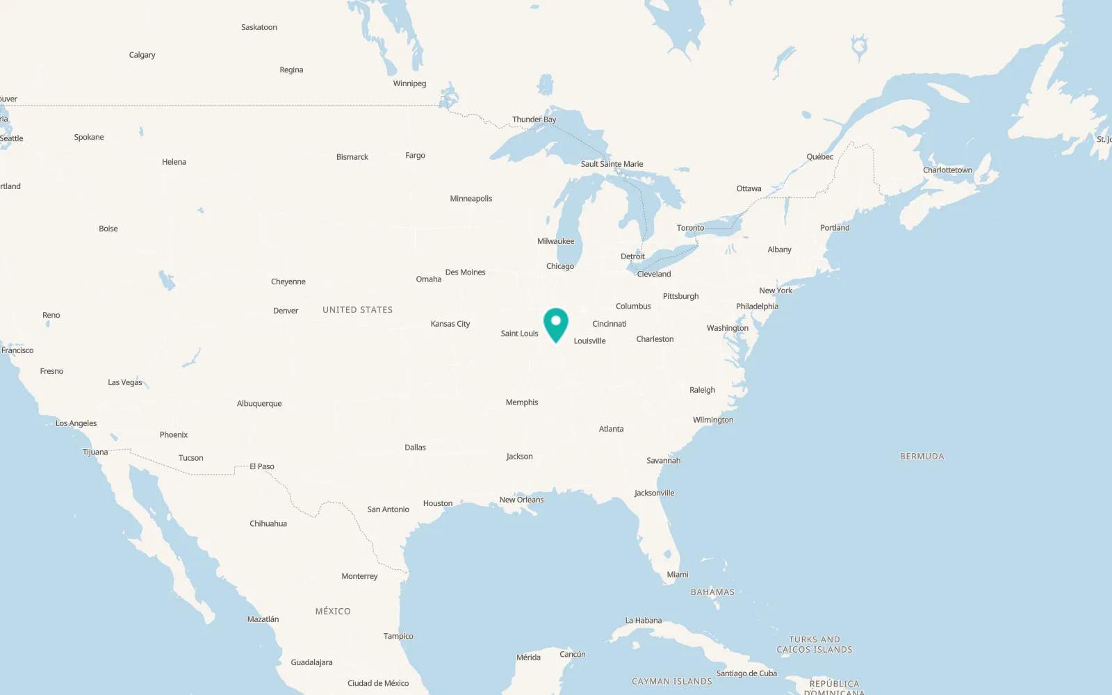 Map of Mount Vernon