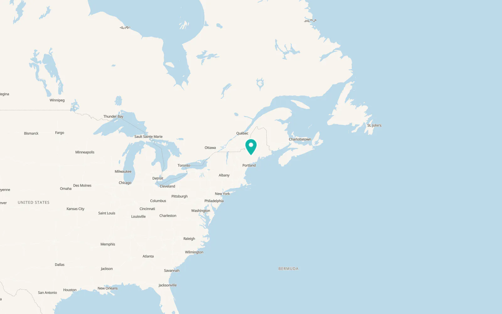 Map of Mount Vernon