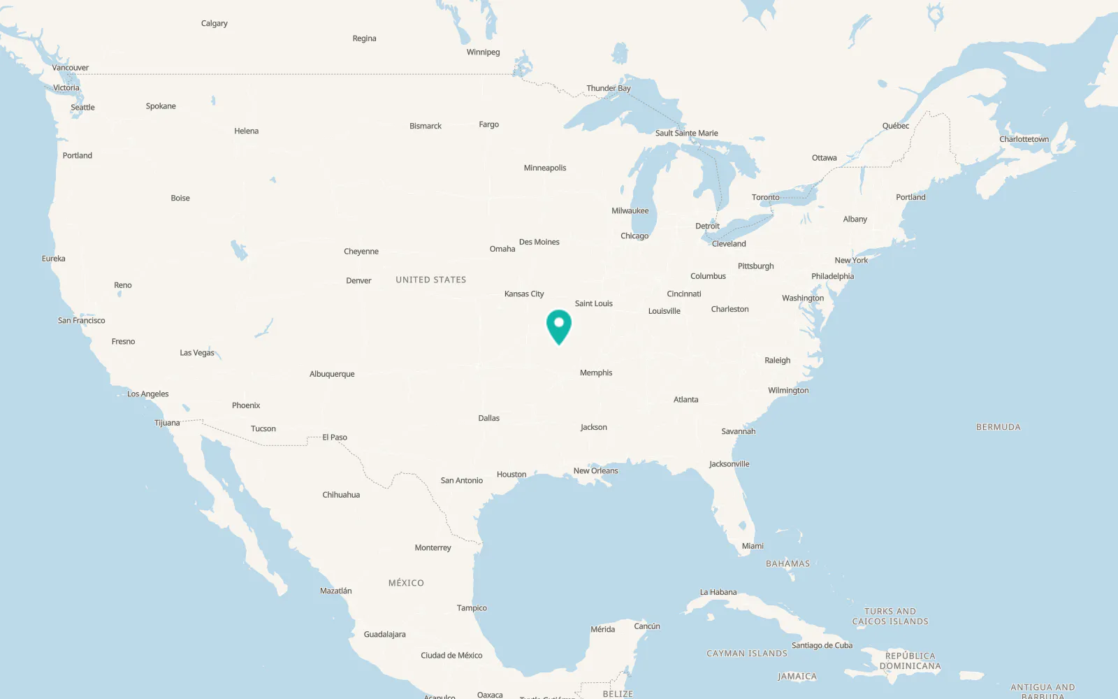 Map of Mountain Home