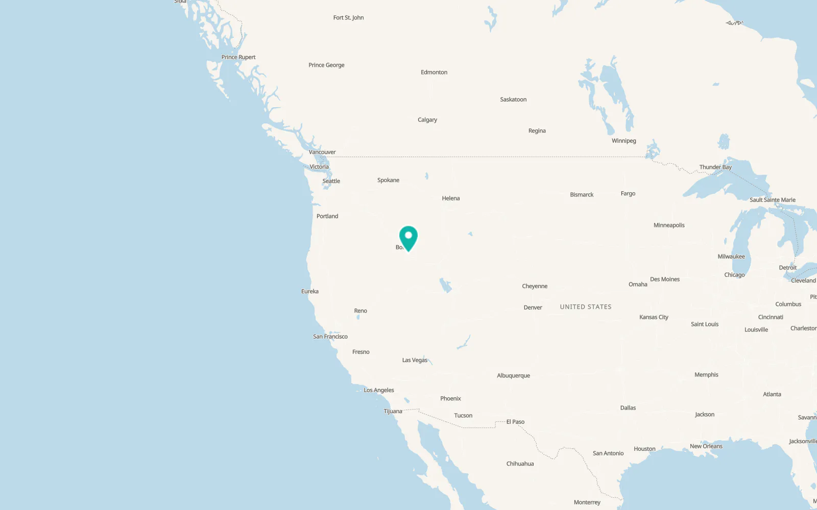 Map of Mountain Home