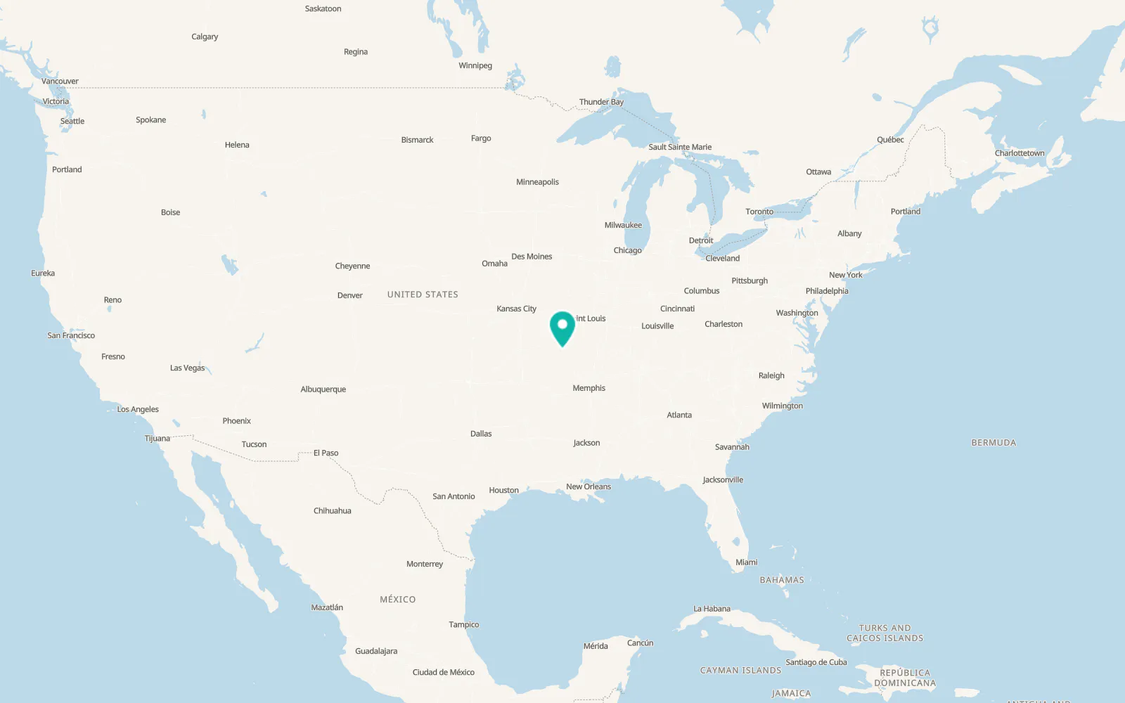 Map of Mountain View